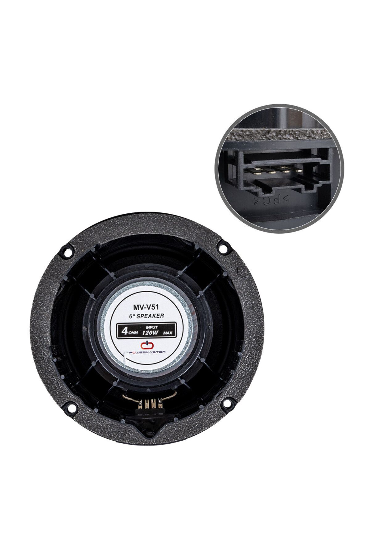 POEBGO FAMİLY'S 16 CM 4 OHM MAX 120 WATT OTO HOPARLÖR TEKLİ (VOLKSWAGEN) (5162)