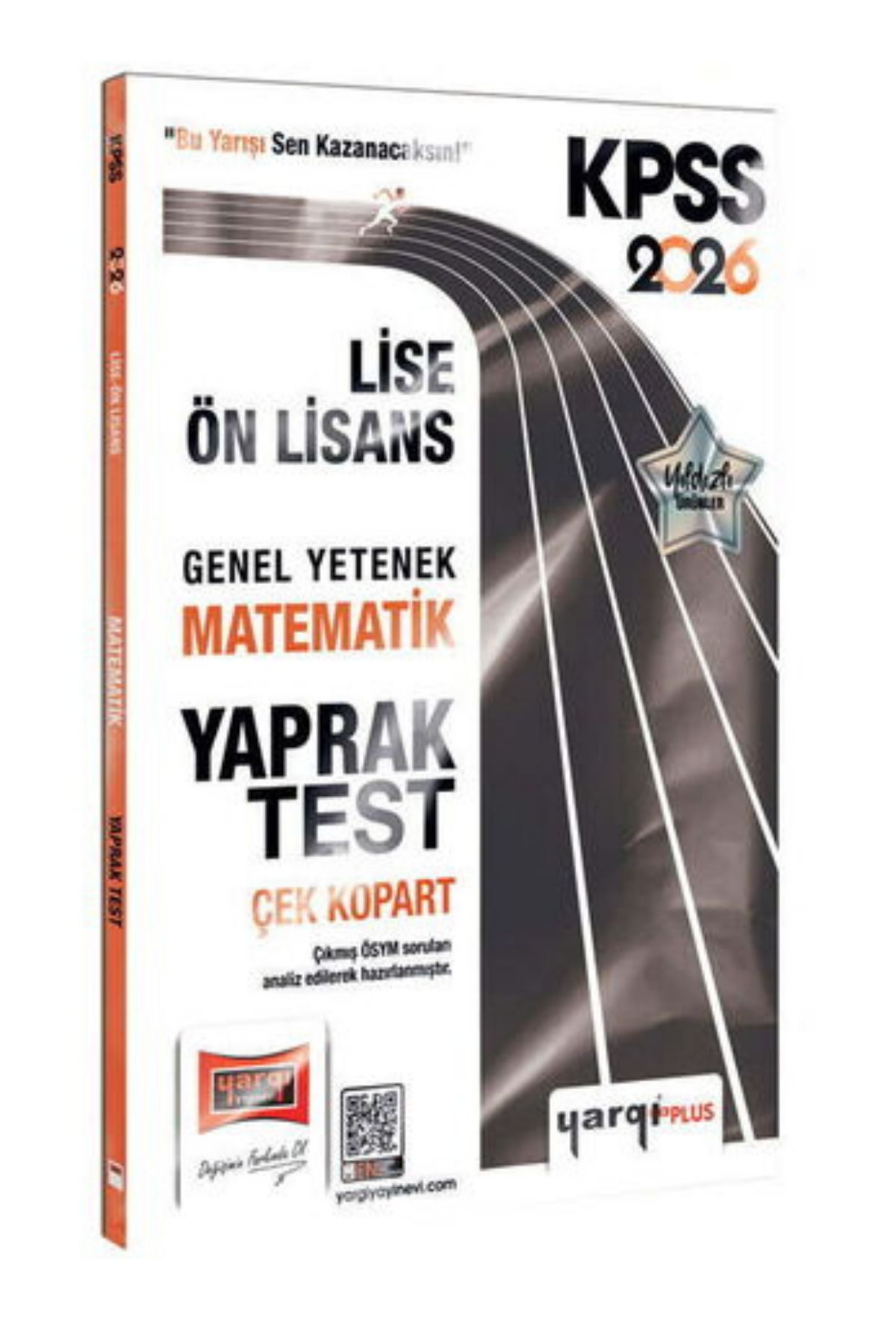 Yargı Yayınları 2026 KPSS Lise-Ön Lisans Genel Yetenek Matematik Çek Kopart Yaprak Test-YEP YENİ
