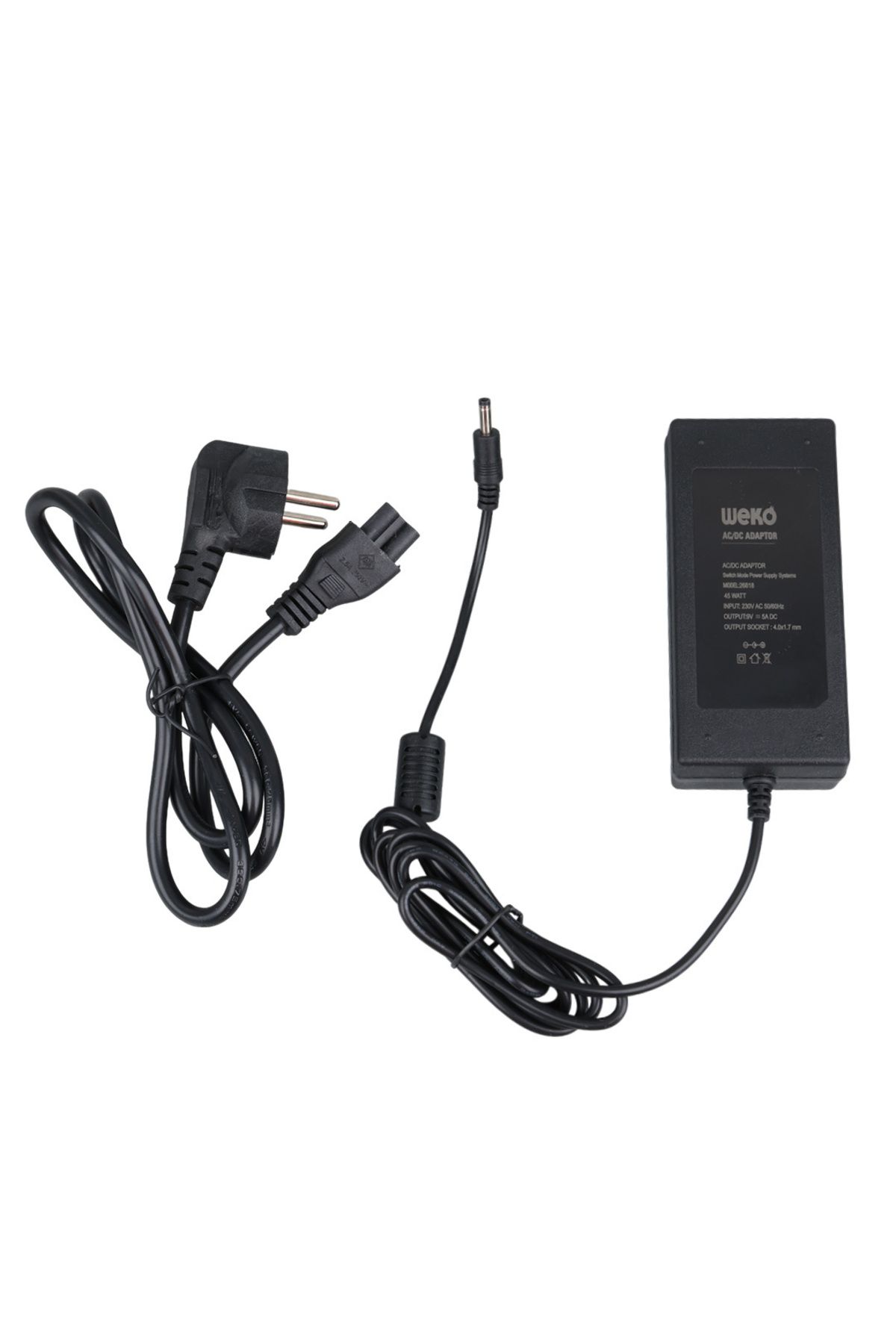 POEBGO FAMİLY'S 9 VOLT - 5 AMPER YAZAR KASA/ POS MAKİNESİ MASAÜSTÜ ADAPTÖR 4.0*1.7 MM UÇLU (5162)