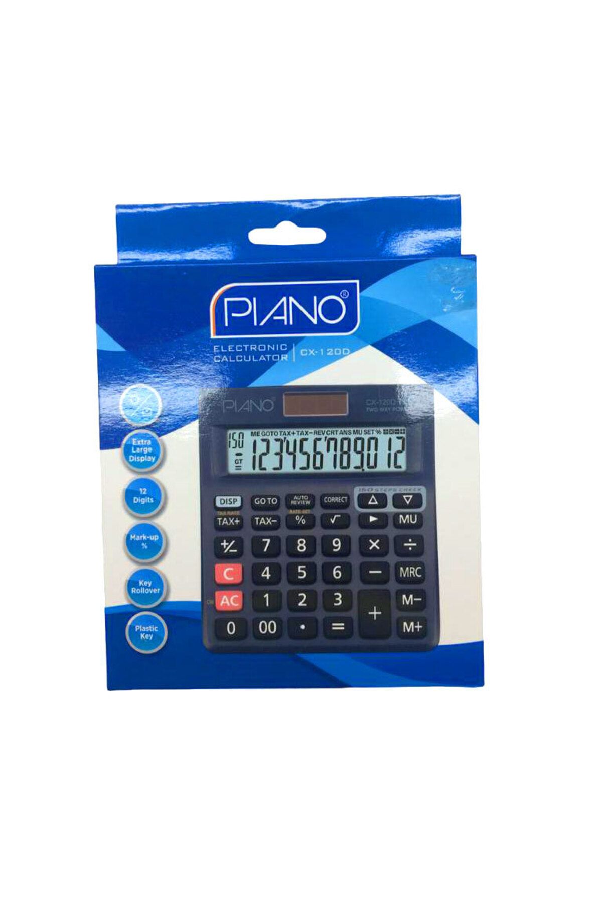 POEBGO FAMİLY'S 12 HANELİ HESAP MAKİNESİ CX-120D (5162)