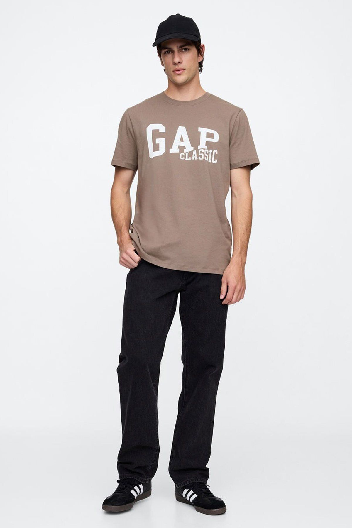 GAP Erkek Gri Tişört (Model Kodu: 745029000 )