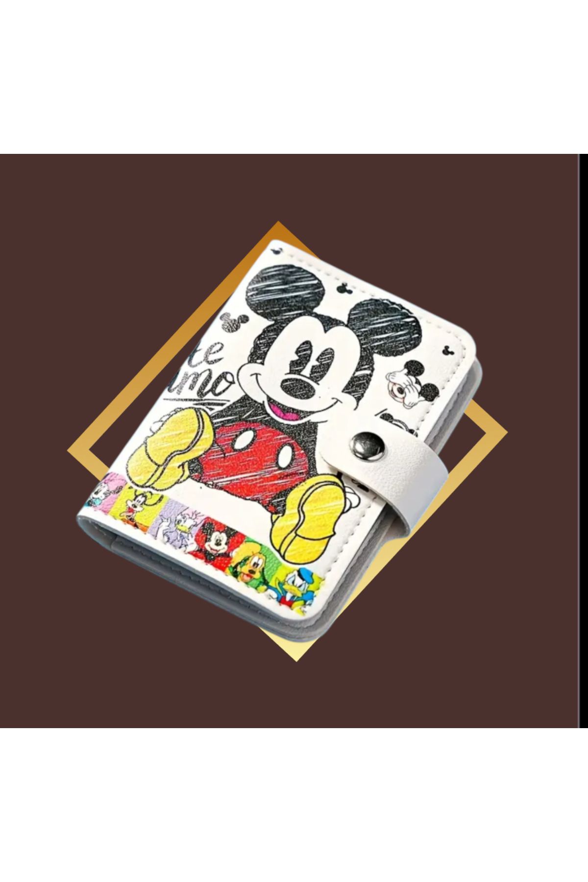 DY Mickey Mouse Klasik Kadın Cüzdanı – Çoklu Kart