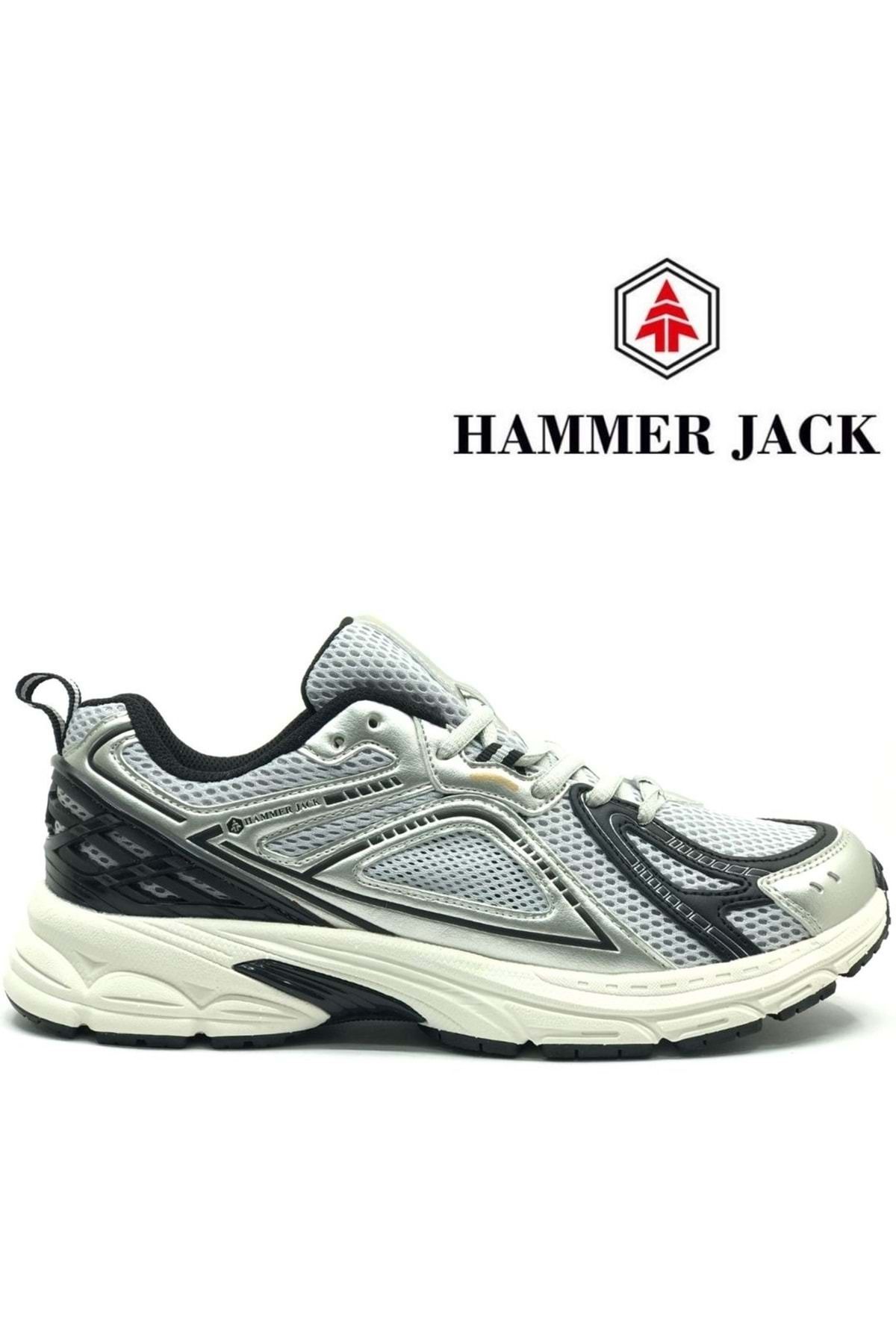 Hammer Jack 101-25028 Hamlet Koşu Ayakkabısı Unisex Spor Ayakkabı GÜMÜŞ
