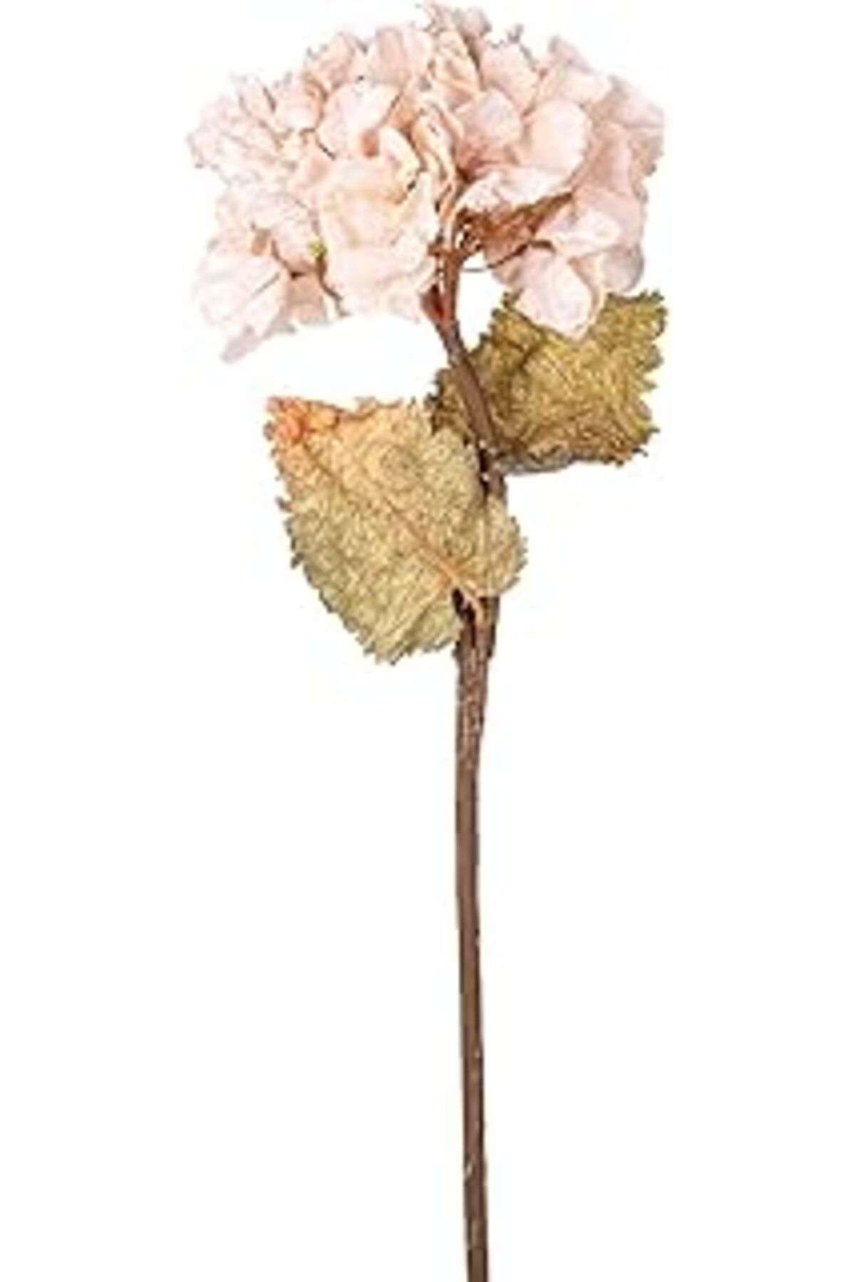 Mu Art Herdekora Yapay Çiçek Ortanca Tek Dal Krem 55 Cm.