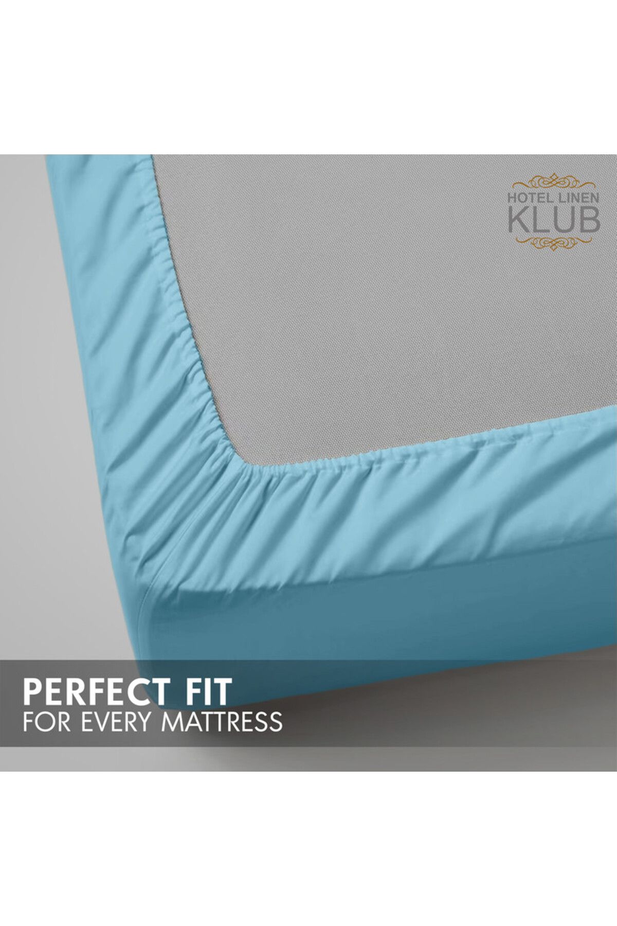 Hotel Linen Klub-3-Piece Microfiber Super King (200x200cm) Plain Fitted Sheet Set 5