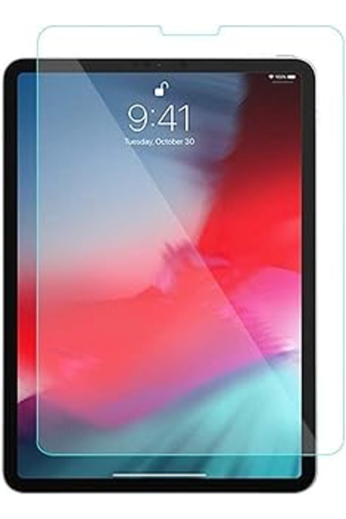 Pazarcan Microsonic Apple Ipad 11'' 2018 (A1980-A2013-A1934-A1979) Nano Cam Ekran Koruyucu [Ipad Pro 11 Ile