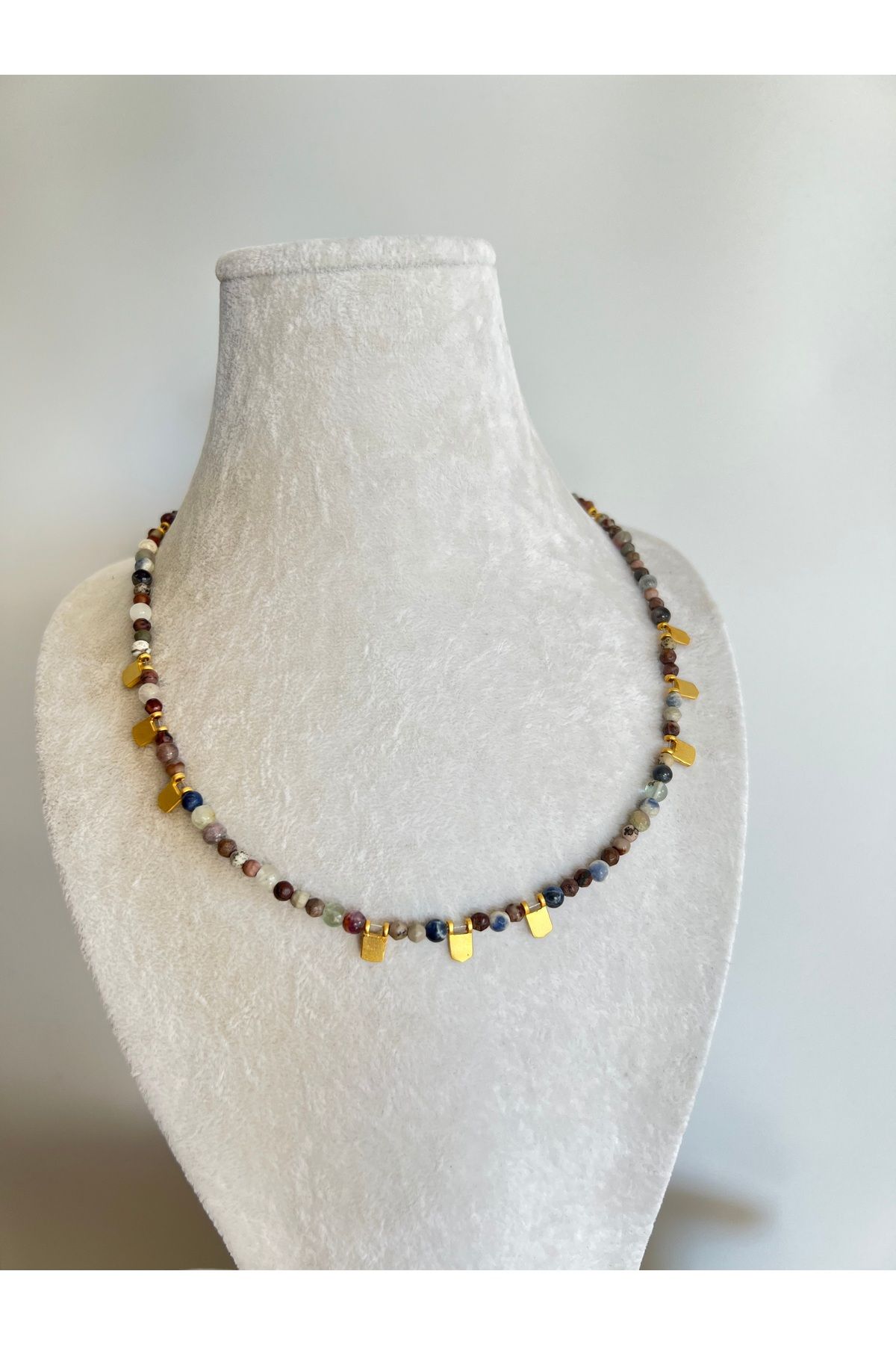 Enki Design Doğal Taş Tasarım Kolye