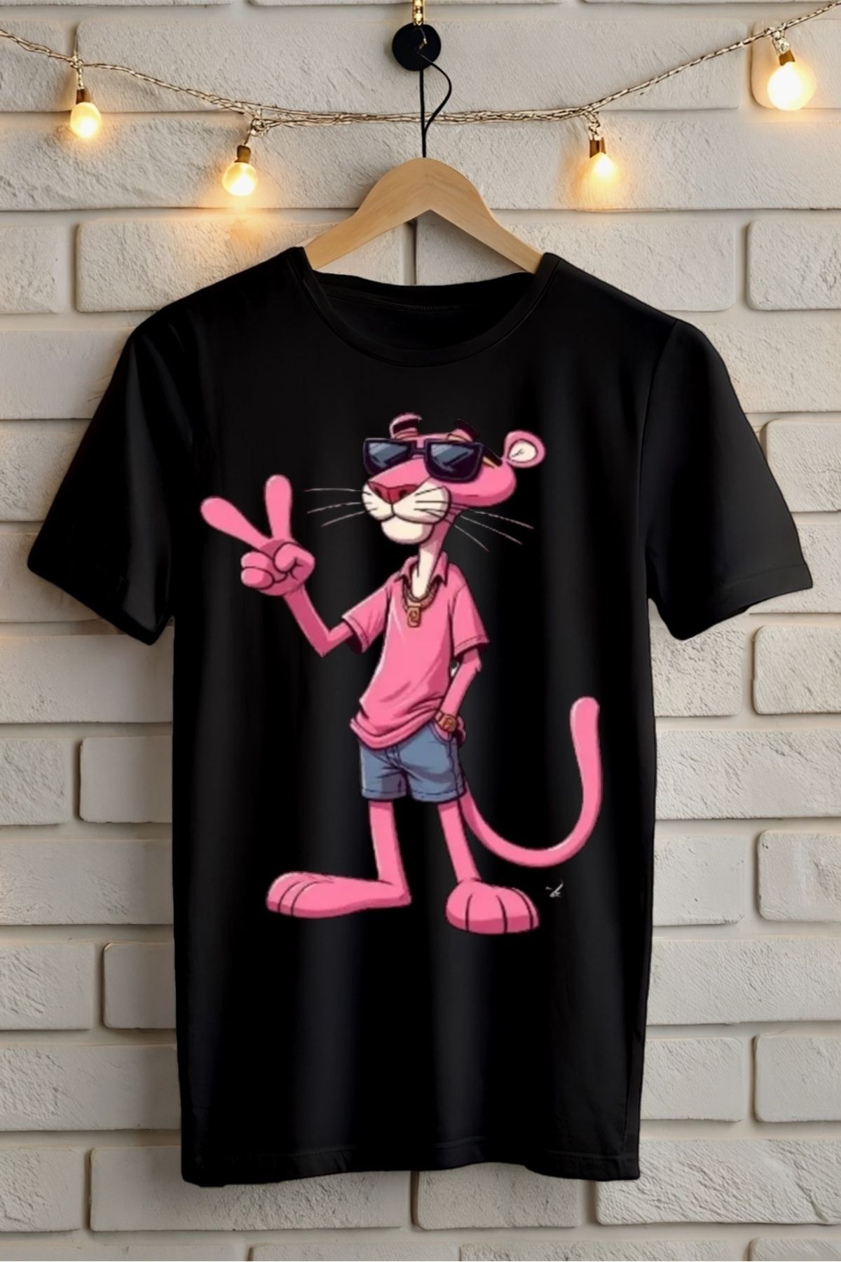 ModaSphere Baskılı Unisex Oversize Tişört Battal Boy