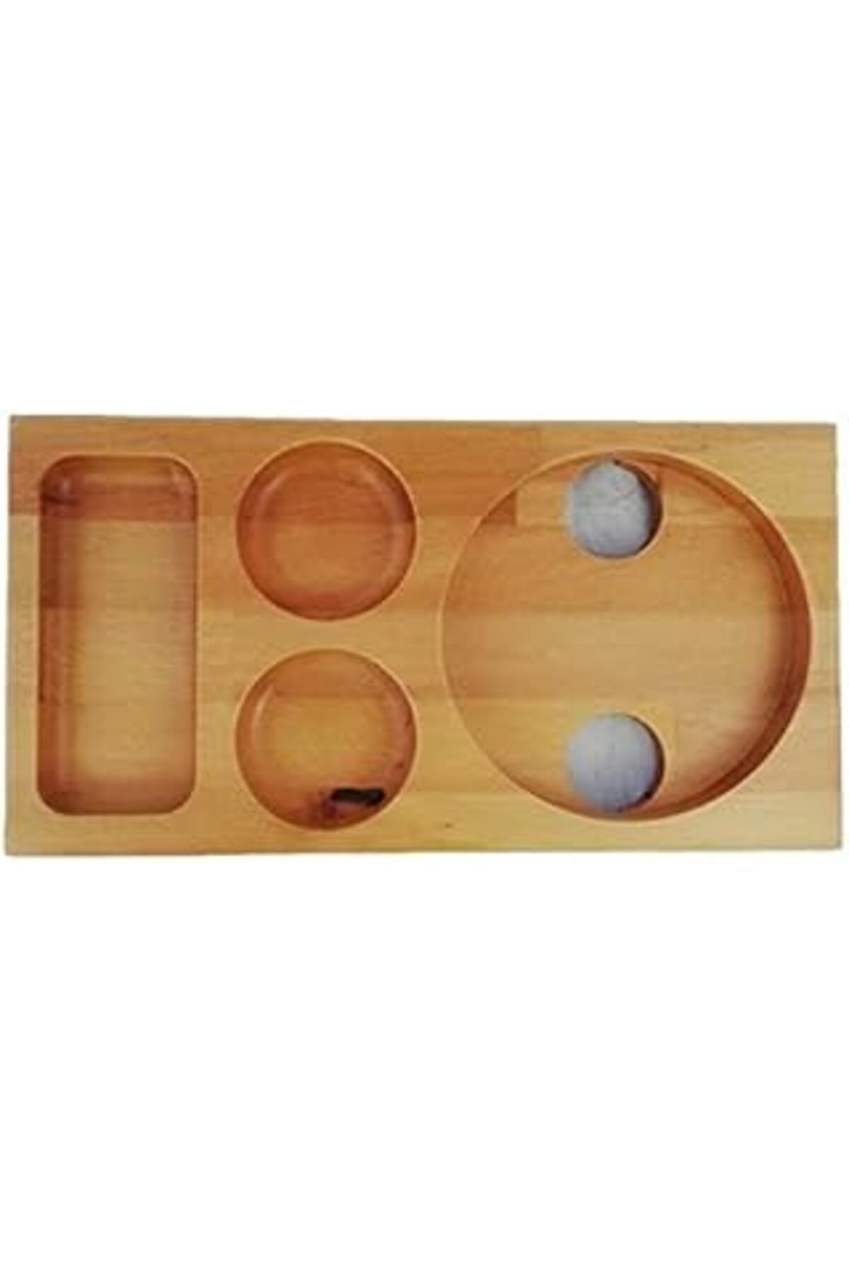 Pazarcan Woodlife Karşilama-otel-ikram Tepsisi 35 X 20 X 3 Cm