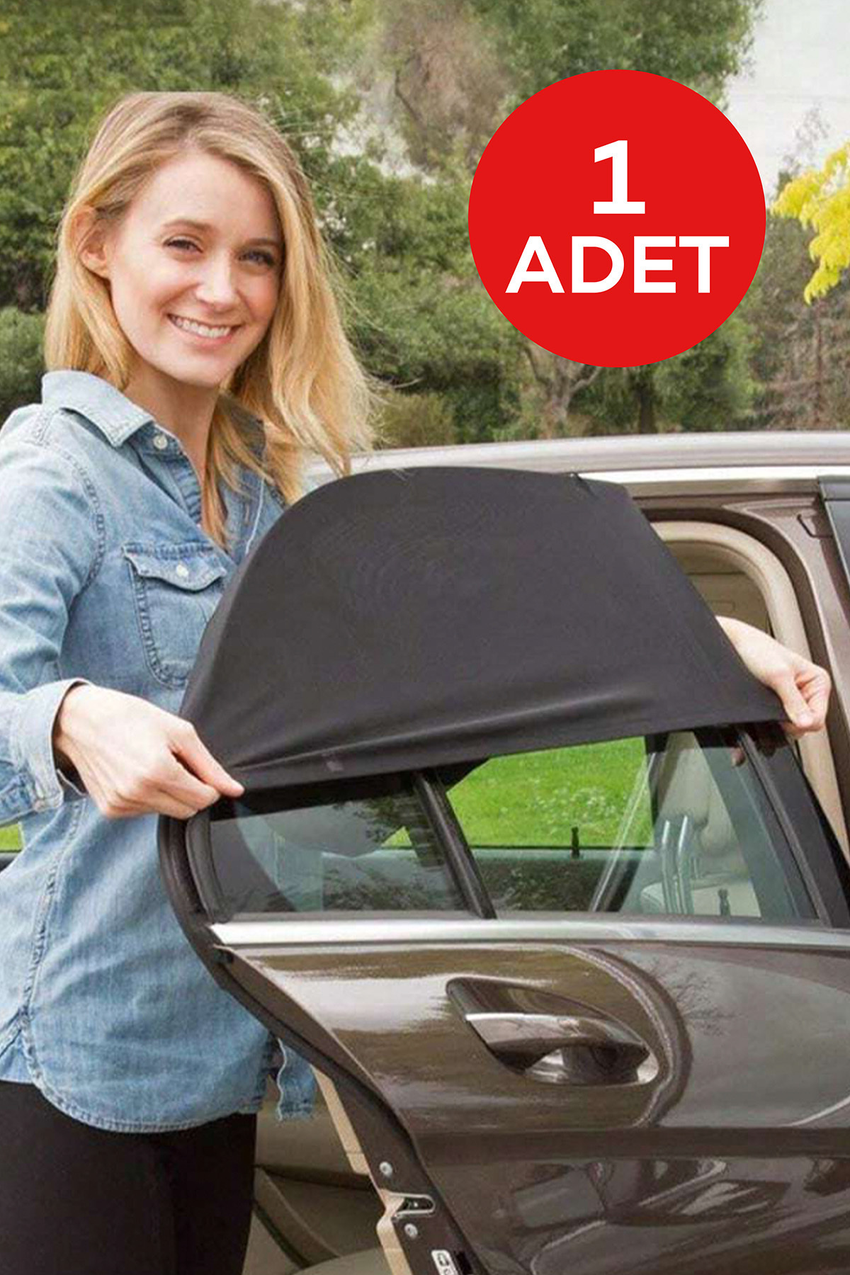 FIESSE Arka Yan Cam Güneşlik Güneş Koruma Gölgelik Sineklik Perde fotoğrafı 2 (önizleme)