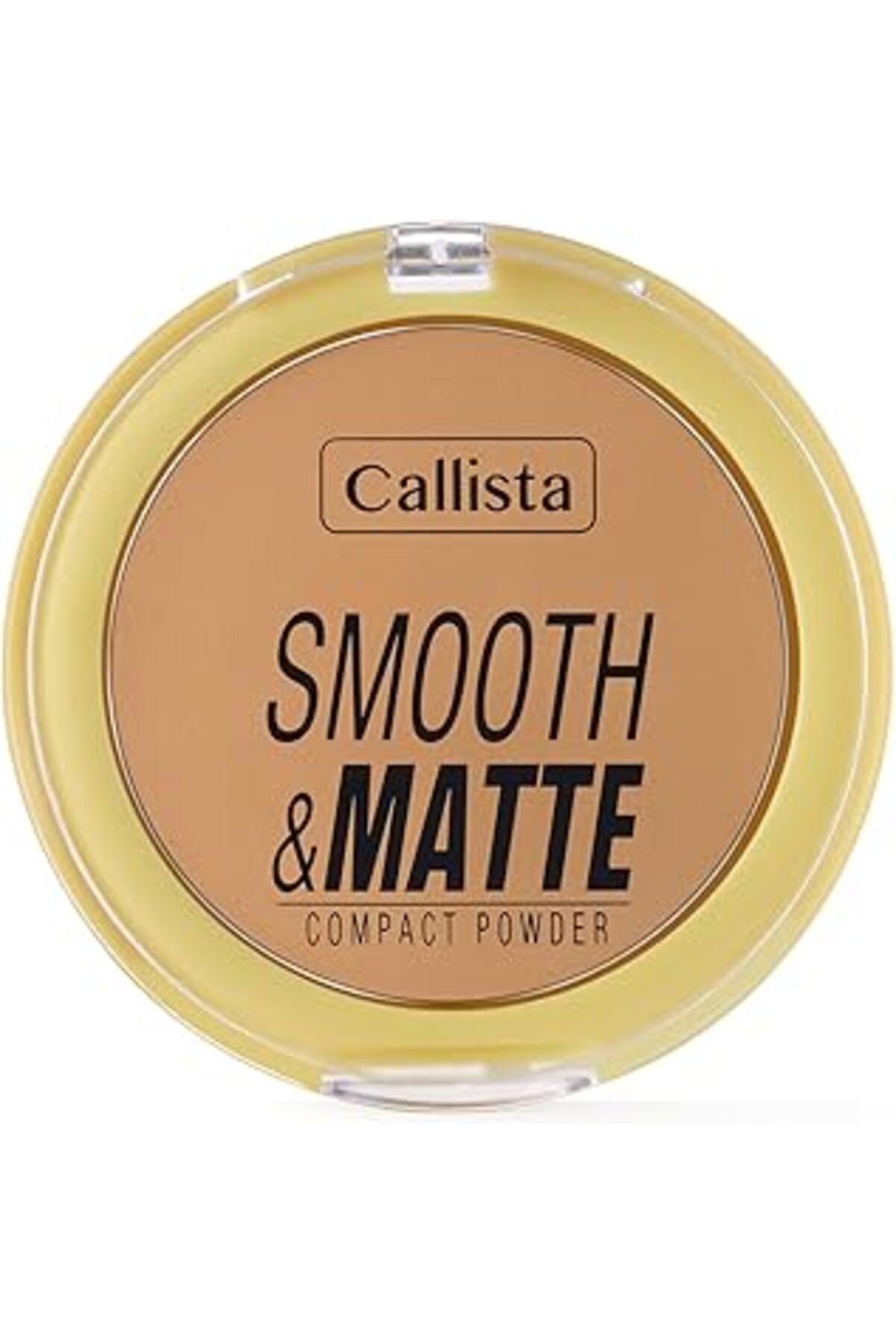 Genel Markalar Callista Smooth Matte Compact Powder Mat Görünümlü Pudra 30 Dark Honey