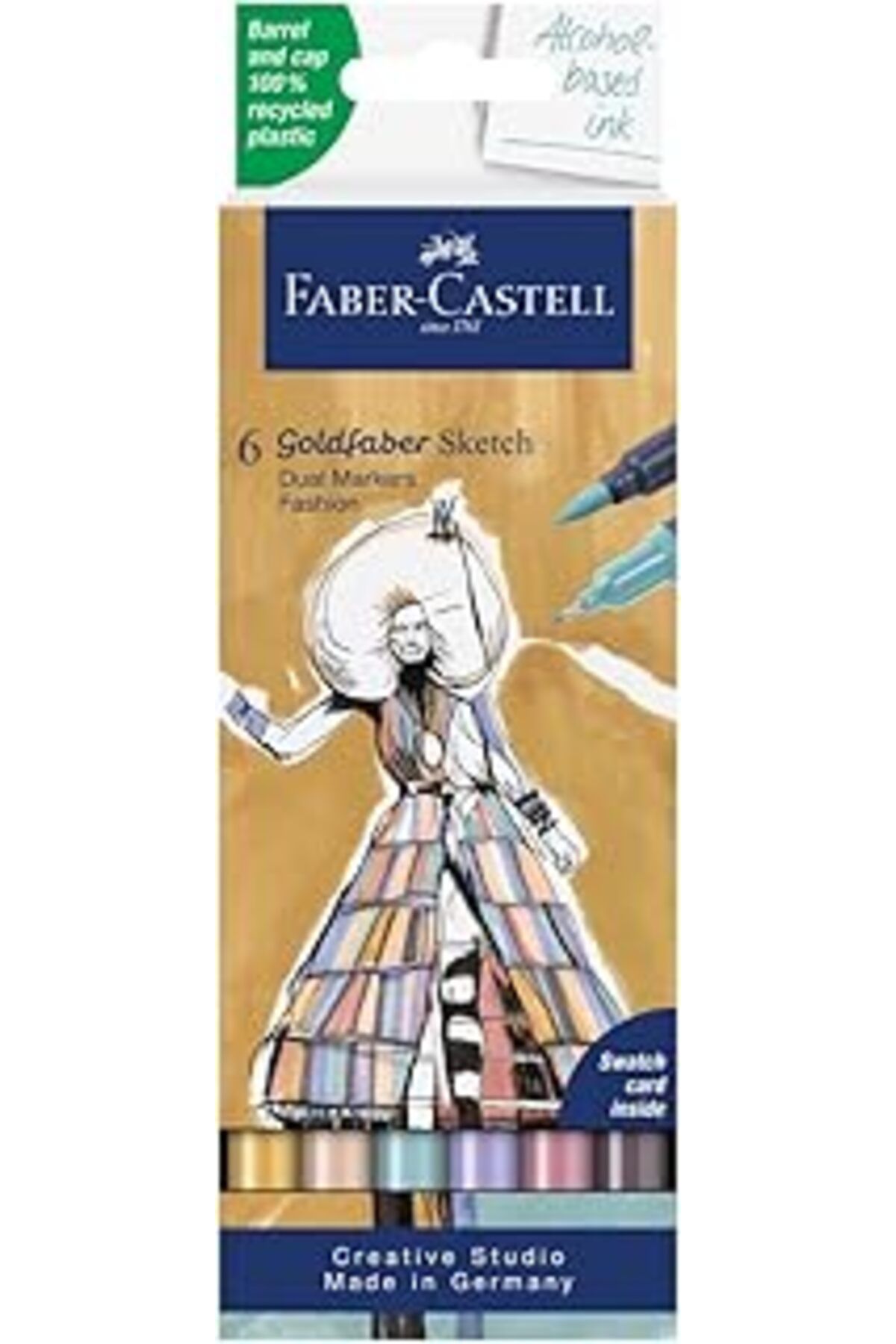 Hepta Collection Faber-Castell Gofa Sketch Markör Fashion 6X
