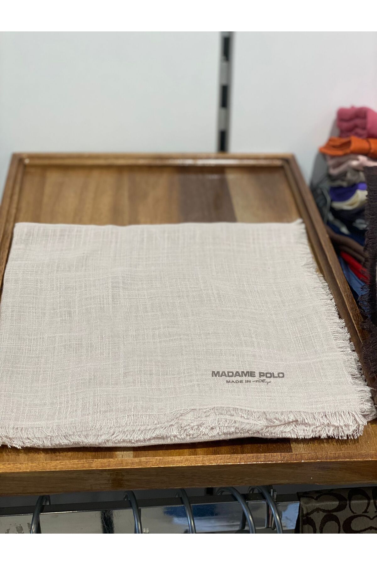 Perla Scarf & More Madam Polo Dörtlü Çekme Yazma