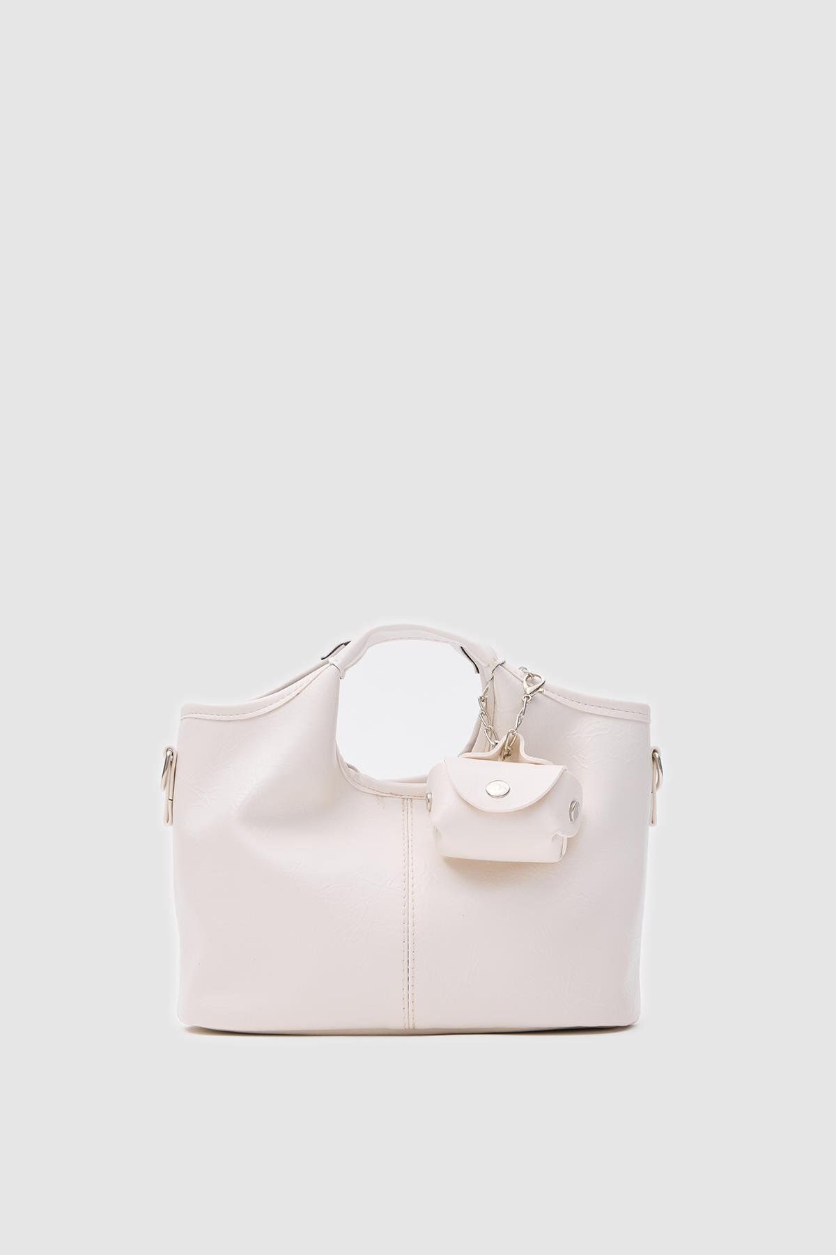 Vina Bag Vera Butter Yellow Yavrulu Charmlı Omuz Çantası