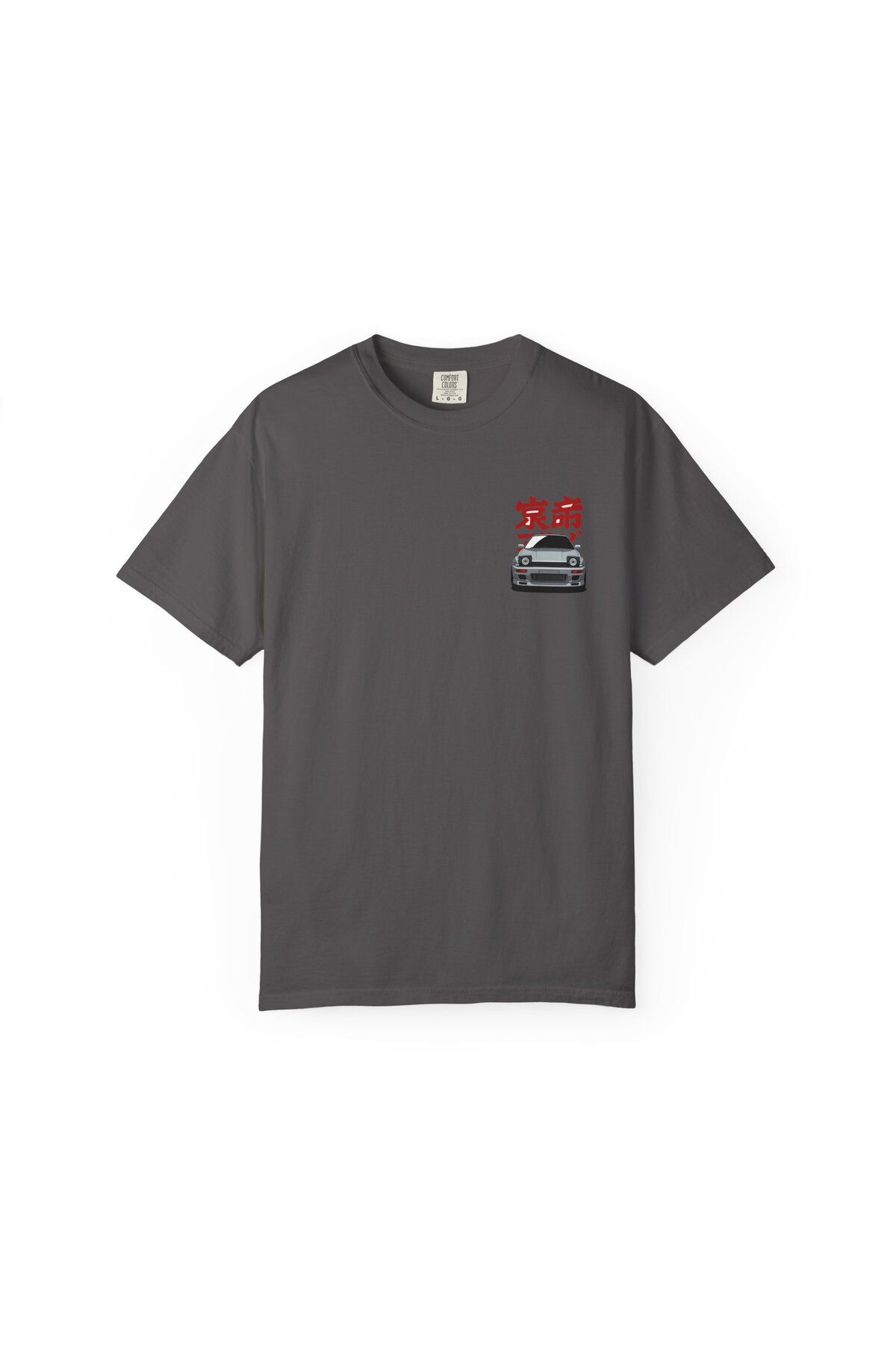 Etoile Studio Initial D Oversize Unisex Tişört | Basic Rahat Kesim Unisex Model