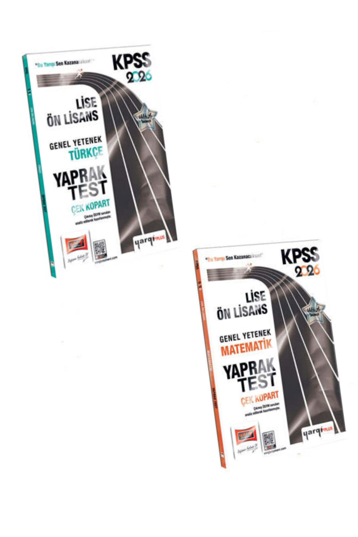 Yargı Yayınları 2026 KPSS Lise-Ön Lisans Genel Yetenek Yaprak Test Seti (2 Kitap) Yargı Yayınları