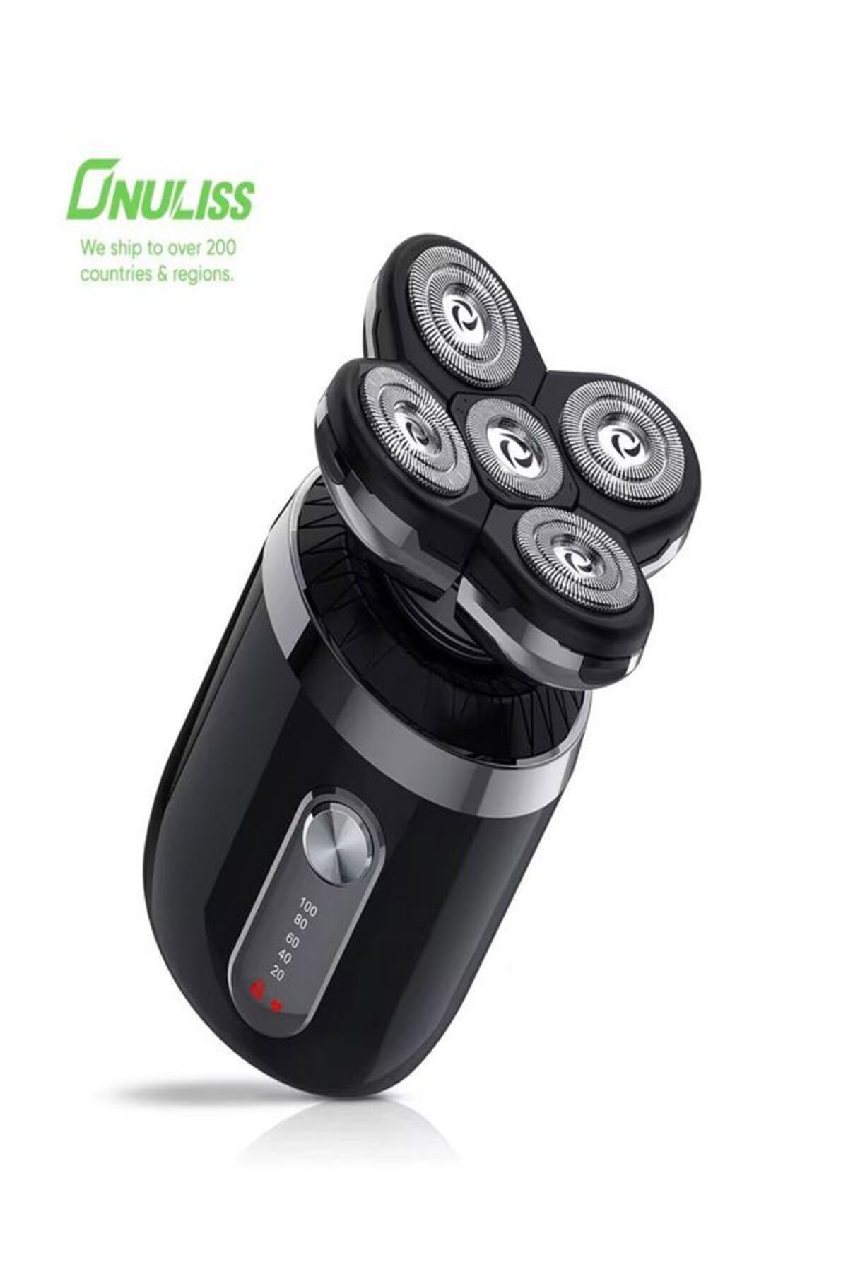 Aleeza Mini Taşınabilir 5D Elektrikli Su Geçirmez Usb Şarj Edilebilir Erkek Elektrikli usb Tıras Makinesi