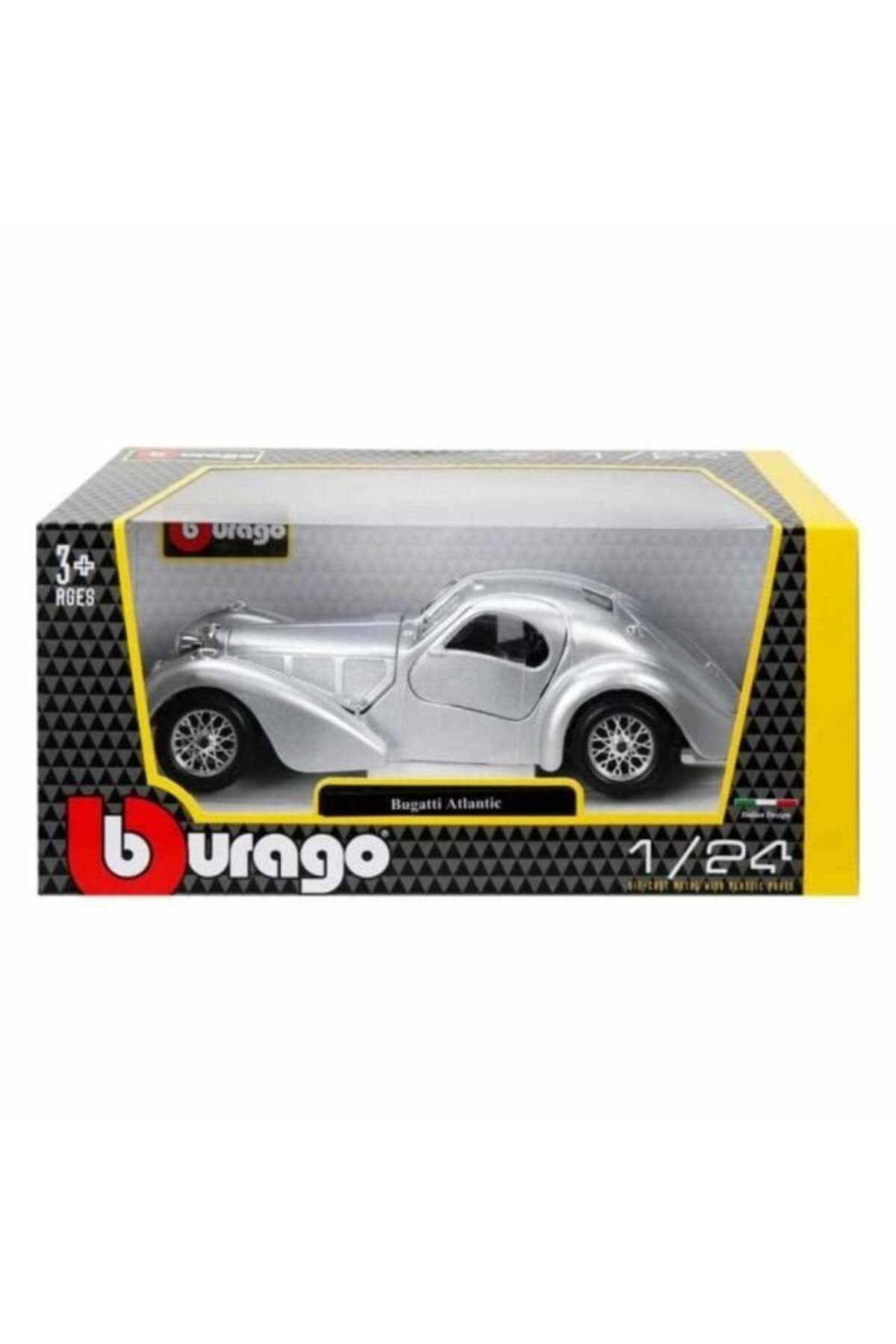 PARİLES Sunman 1:24 Bugatti Atlantic Gümüş S00022092 ANK