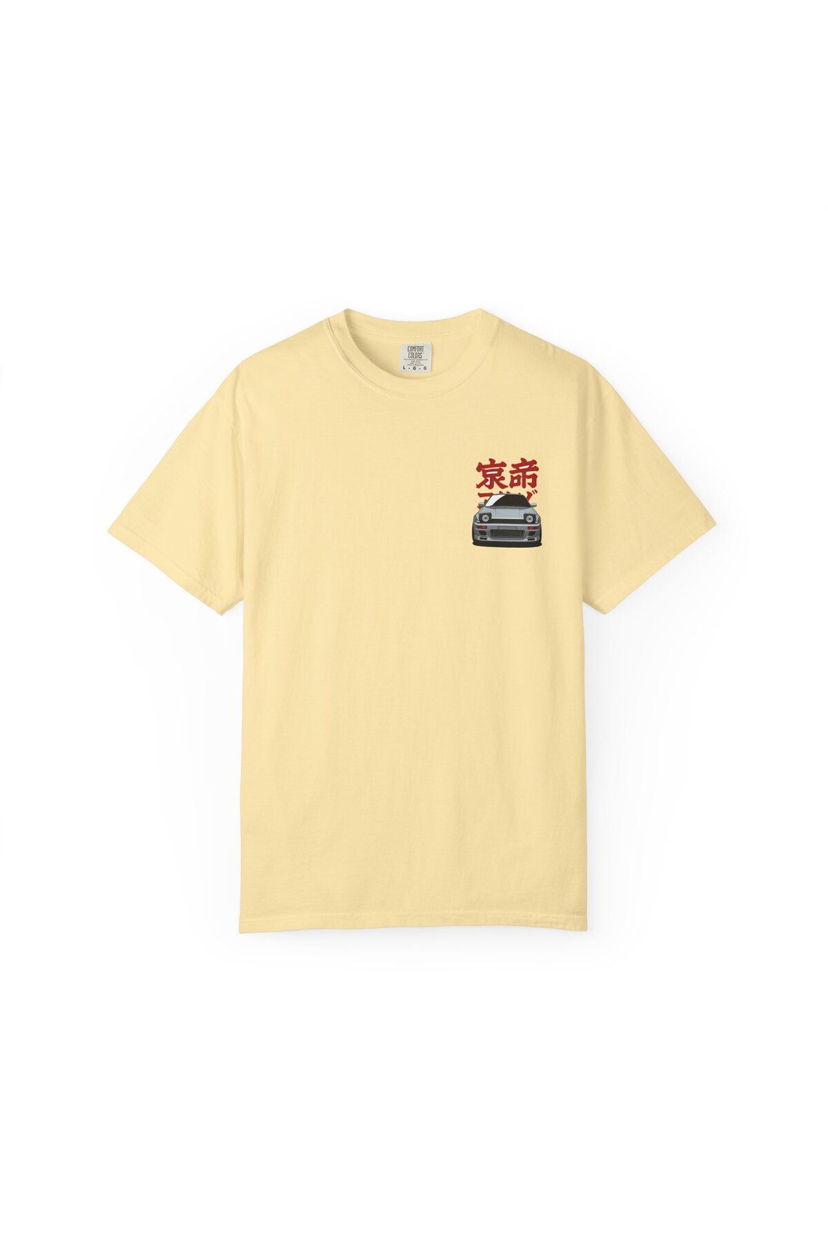 Etoile Studio Initial D Oversize Unisex Tişört | Basic Rahat Kesim Unisex Model