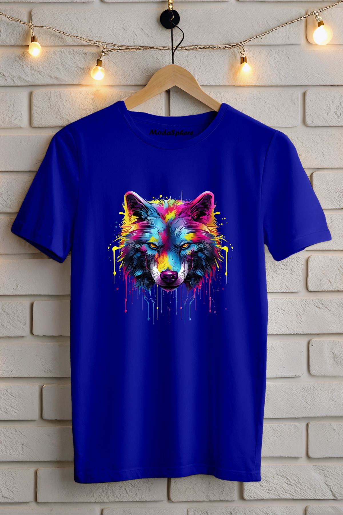 ModaSphere Baskılı Unisex Oversize Tişört