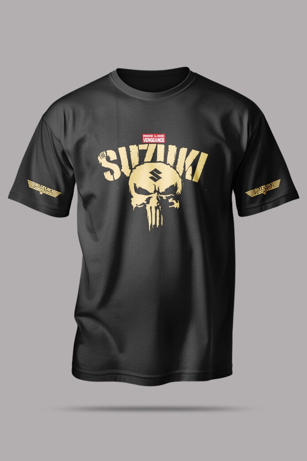 BJACKS THE SUZUKI – Ride Like Vengeance | Premium Motosiklet Ruhlu Tişört