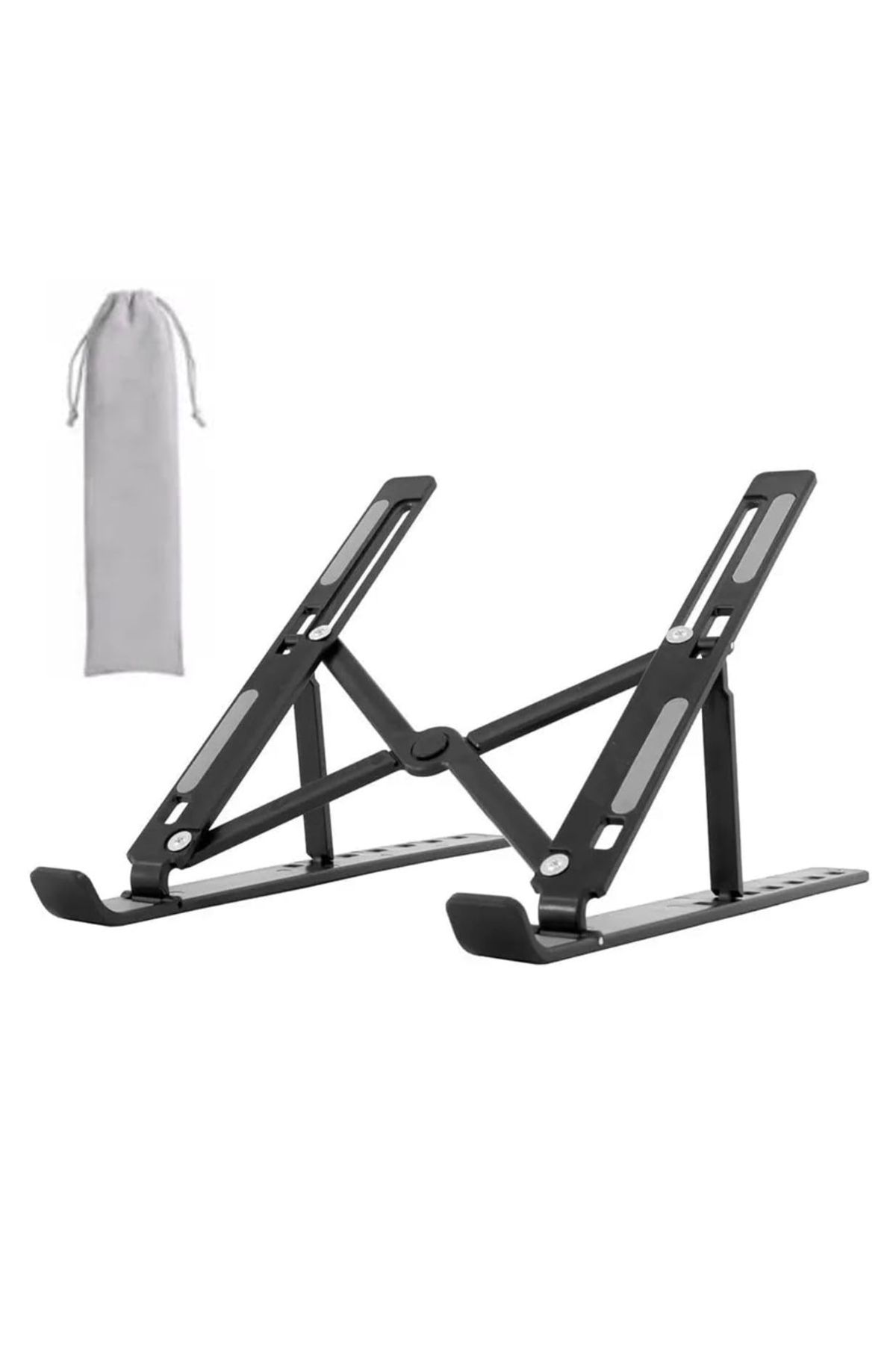Go İthalat AŞINABİLİR KATLANIR ALÜMİNYUM TABLET/NOTEBOOK/LAPTOP STAND (10 - 15.6) (4832)