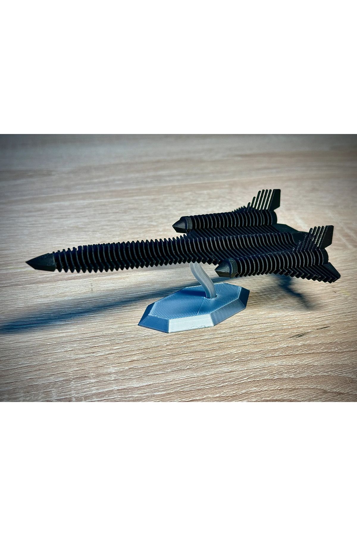 3D Craft SR-71 Blackbird 3D Baskı Standlı Uçak Modeli