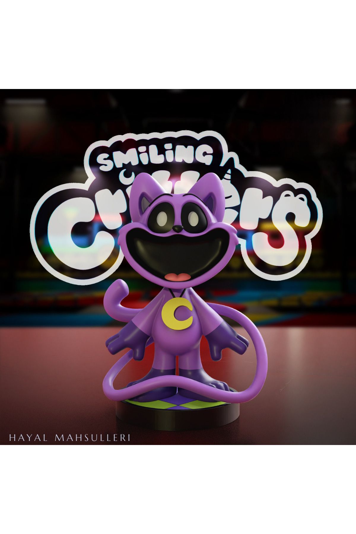 mimo Catnap - Smiling Critters Poppy Playtime Oyuncak Figür 13 CM