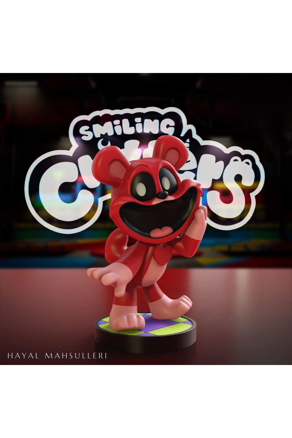 mimo Bobby Bearhug - Smiling Critters Poppy Playtime Oyuncak Figür 13 CM