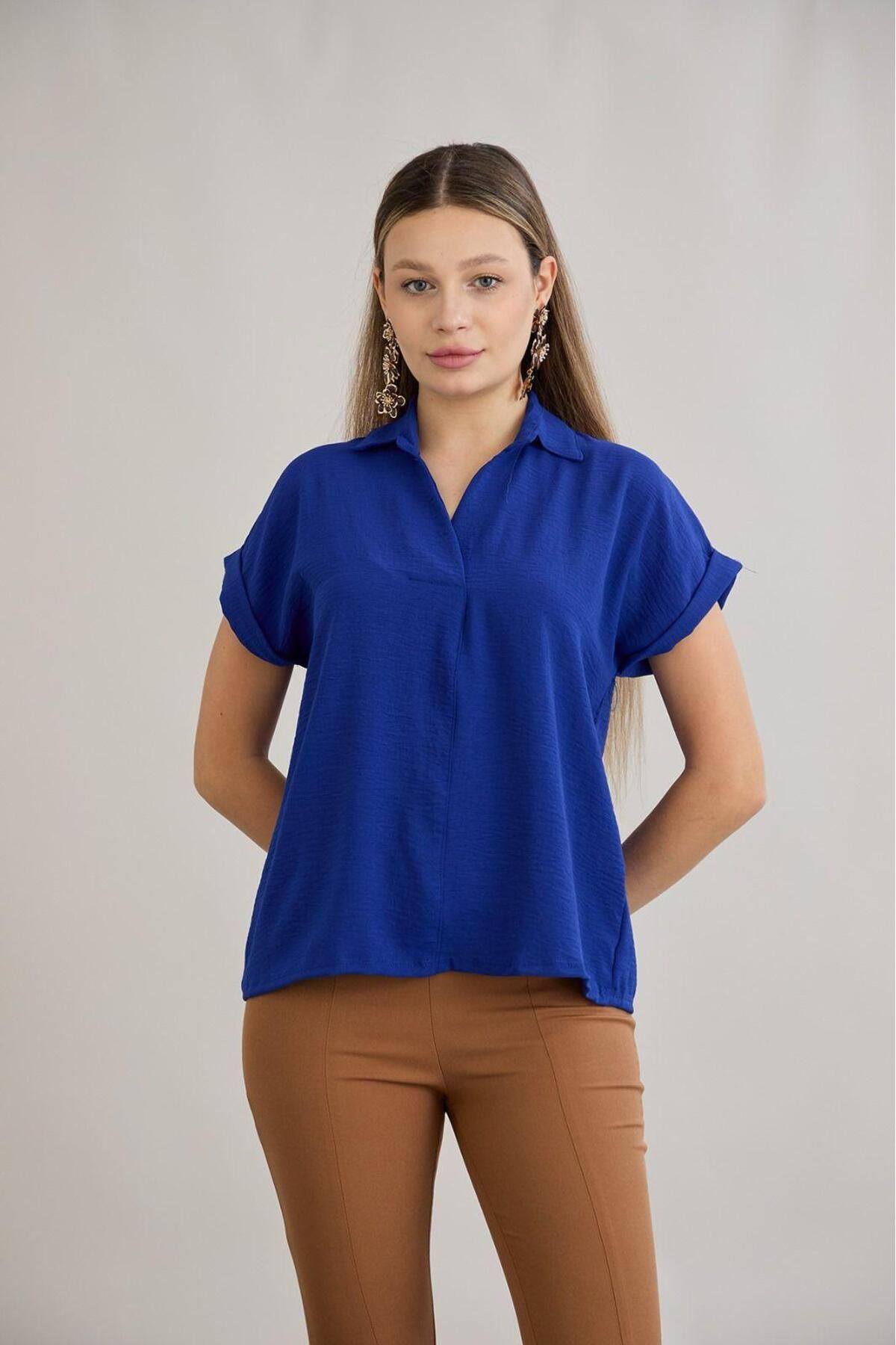 HOFY 1243 Yakalı Bluz