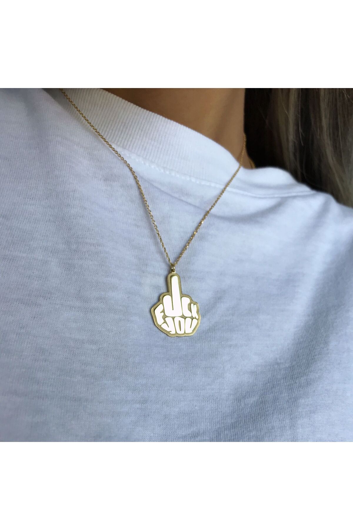 N!da Jewelry 925 Ayar Gümüş   Kolye