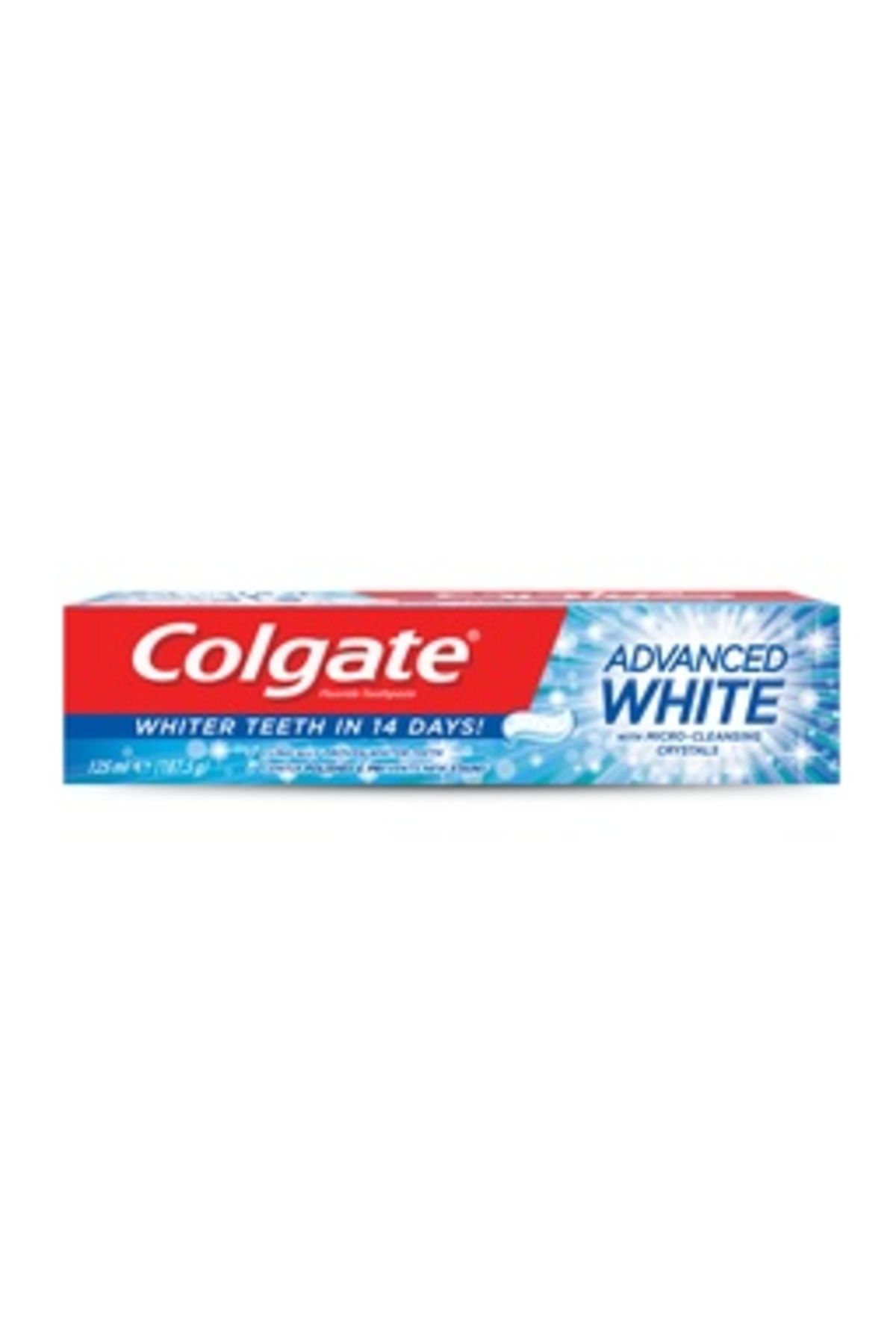Colgate-Advanced White With Micro-Cleansing Crystal Toothpaste 125 ml 8