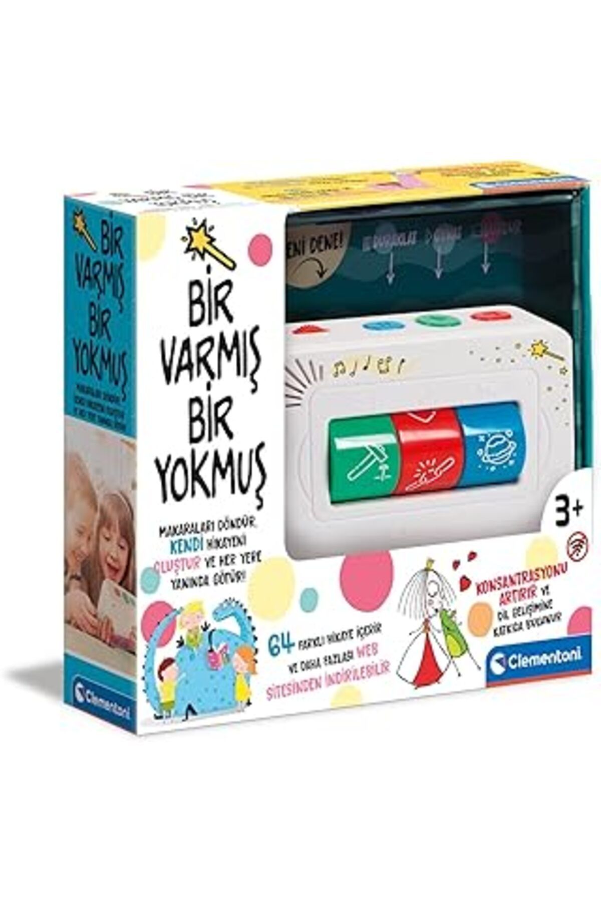 NZM TİCARET Tech Toys - Hikayeci - Bir Varmış Bir Yokmuş Oyuncak