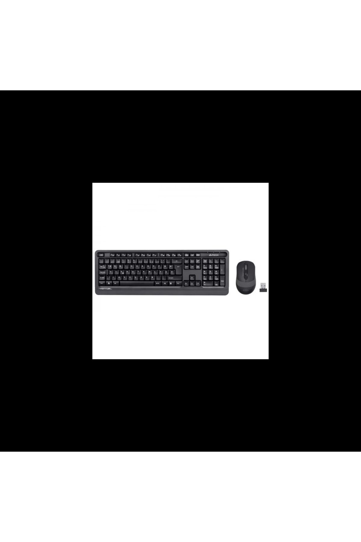 A4 Tech Fg1010 Gri Fstyler Türkçe (F) 2,4ghz Kablosuz Klavye Mouse Set