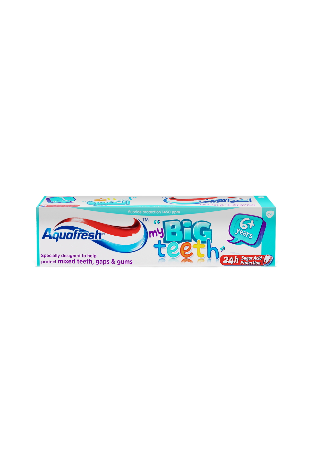 Big Toothpaste Aquafresh Big Teeth Toothpaste 50 ml Strengthens & Protects Growing ...