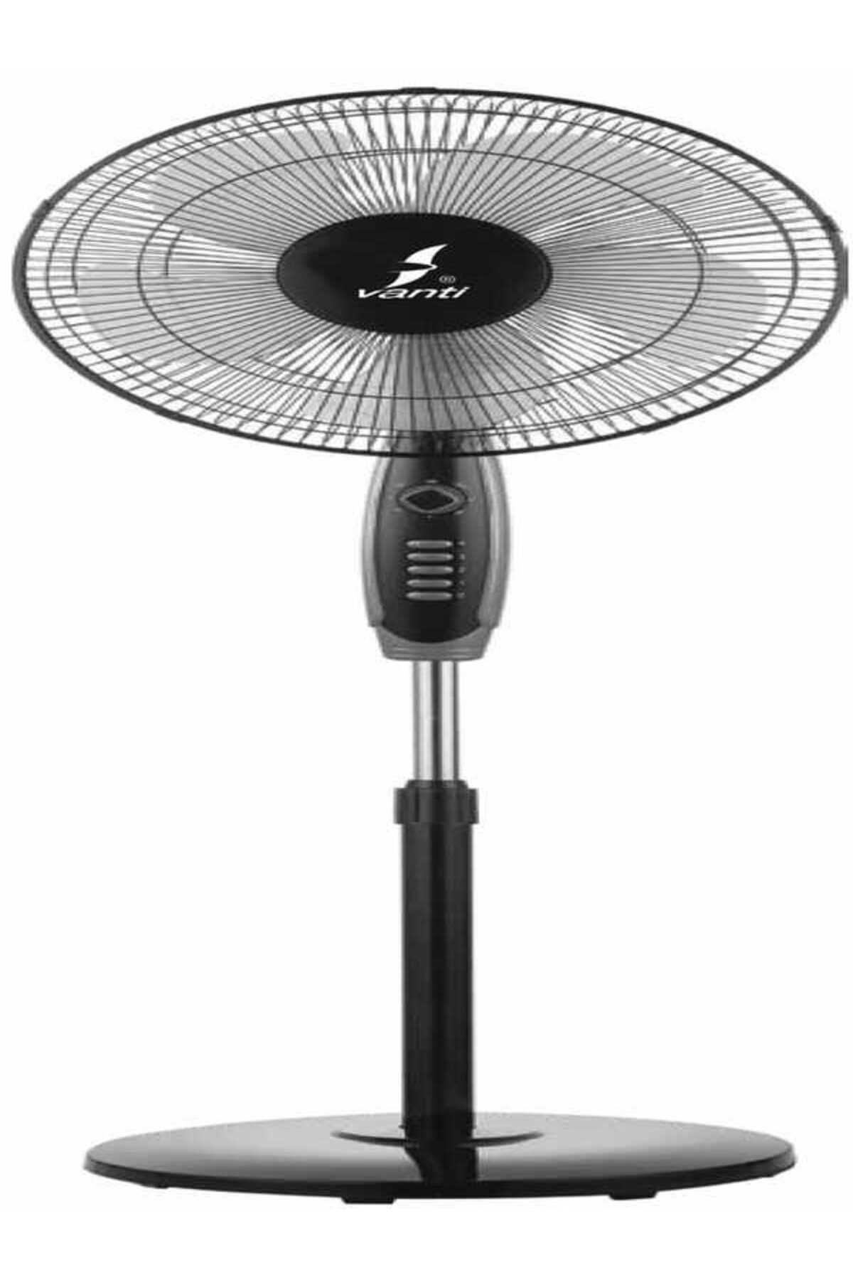 Vanti Kcf272l Ayaklı Vantilatör 60w Siyah