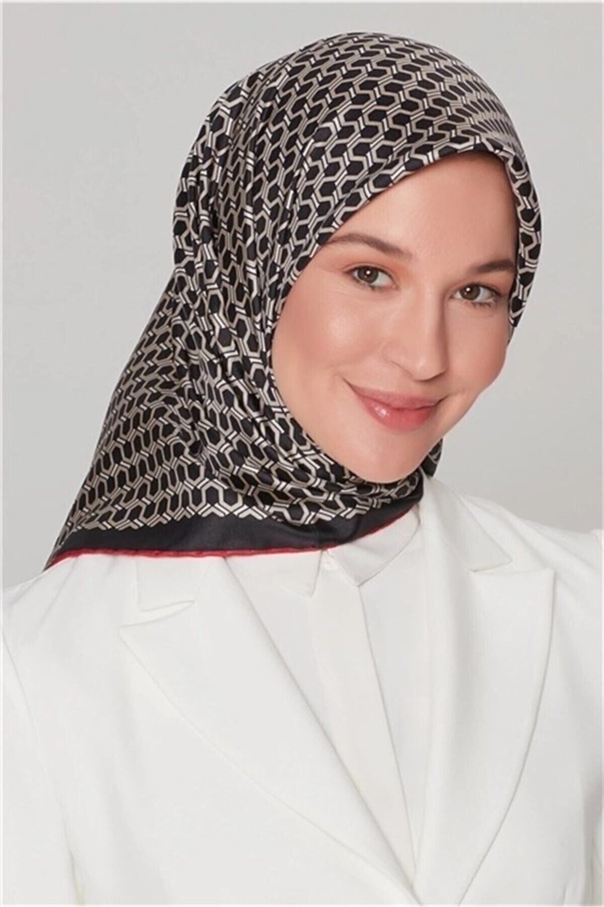 TAYYİBE GİYİM Ipek Eşarp 8401d (twill) (nostalji)