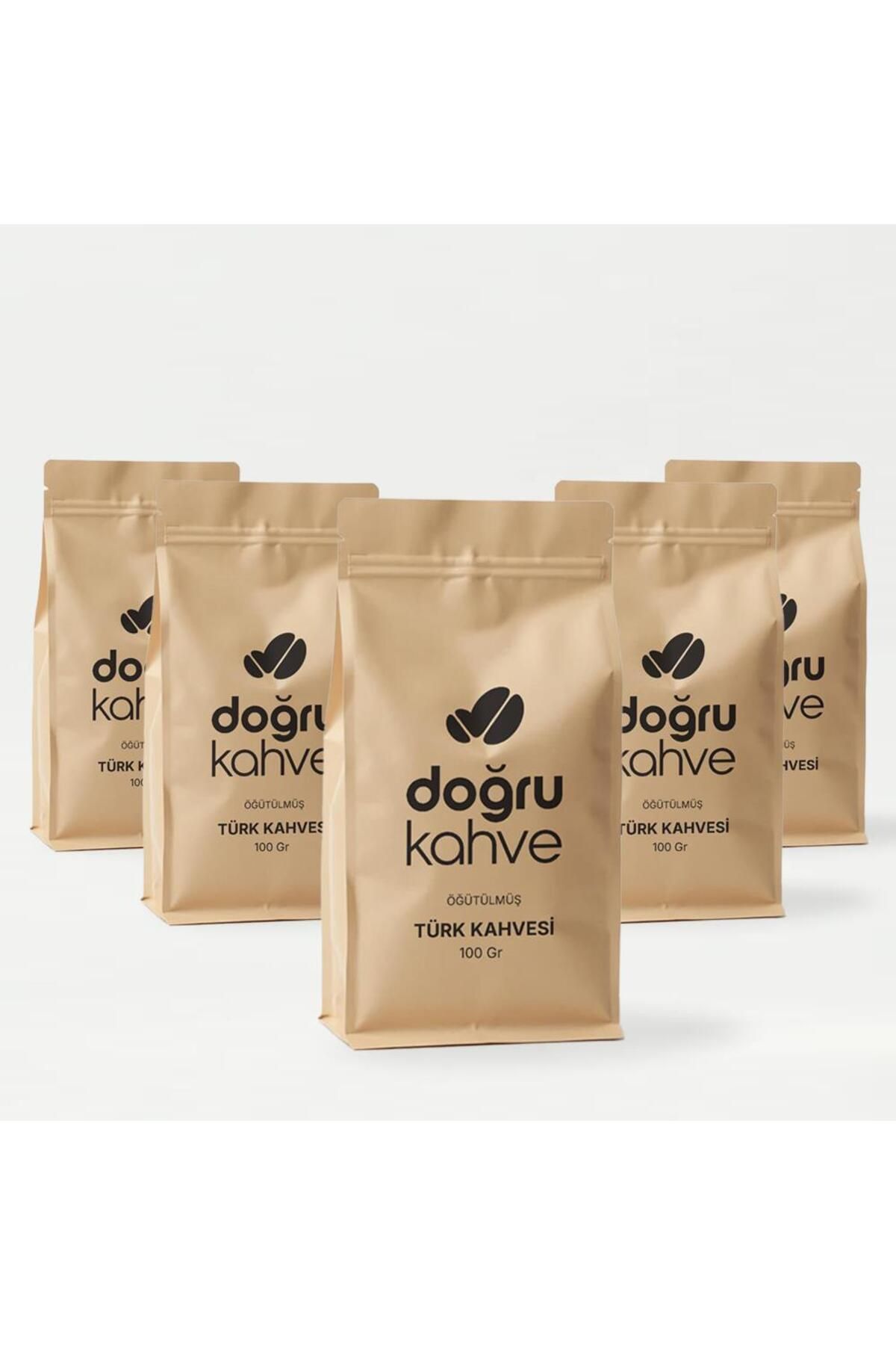Doğru Kahve 5 Paket 100 Gr Türk Kahvesi - Turkish Coffee