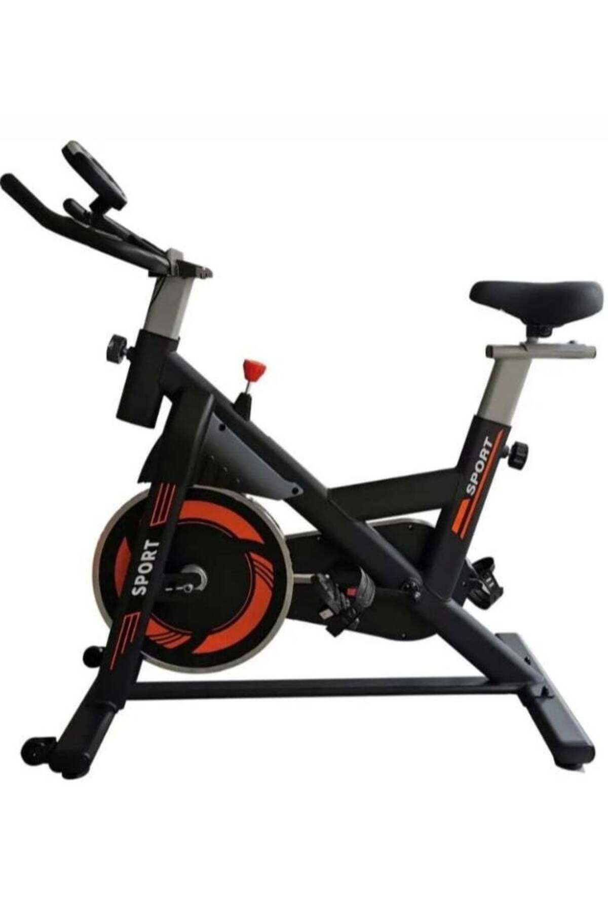 lijiujia-Legoujia Exercise Bike Maximum Weight 120 kg with Screen for Time, Speed, Distance, Calories, and Od 1