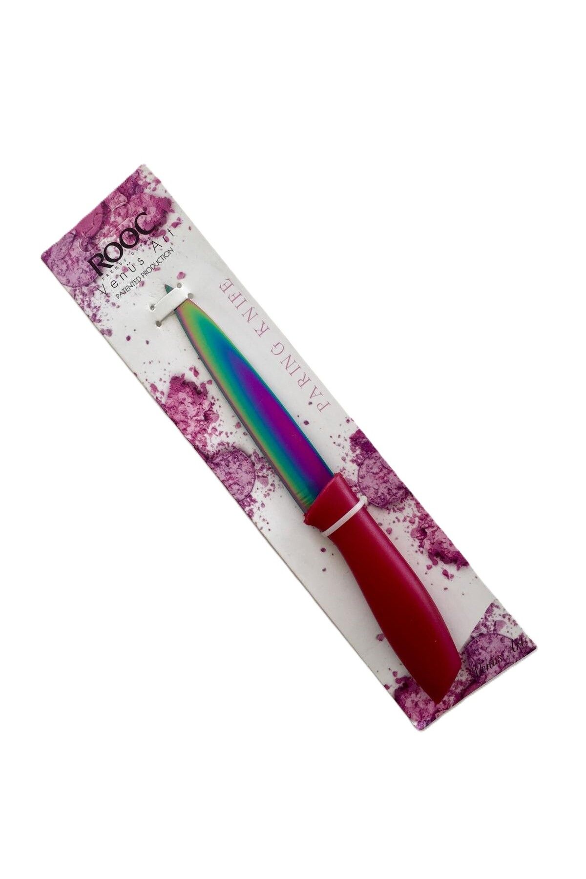 Rooc Venüs Titanyum Çok Amaçlı Bıçak / 22 cm-Vişne