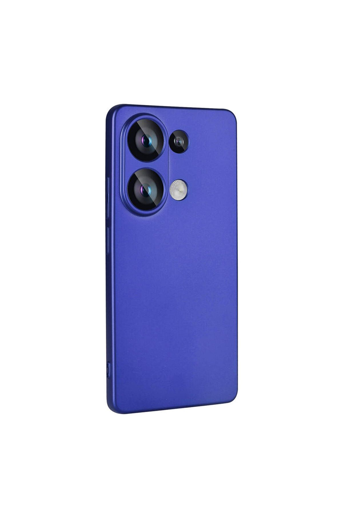 HTstore Xiaomi Uyumlu Redmi Note 13 4G Kılıf Zore Premier Silikon Kapak-Saks mavi