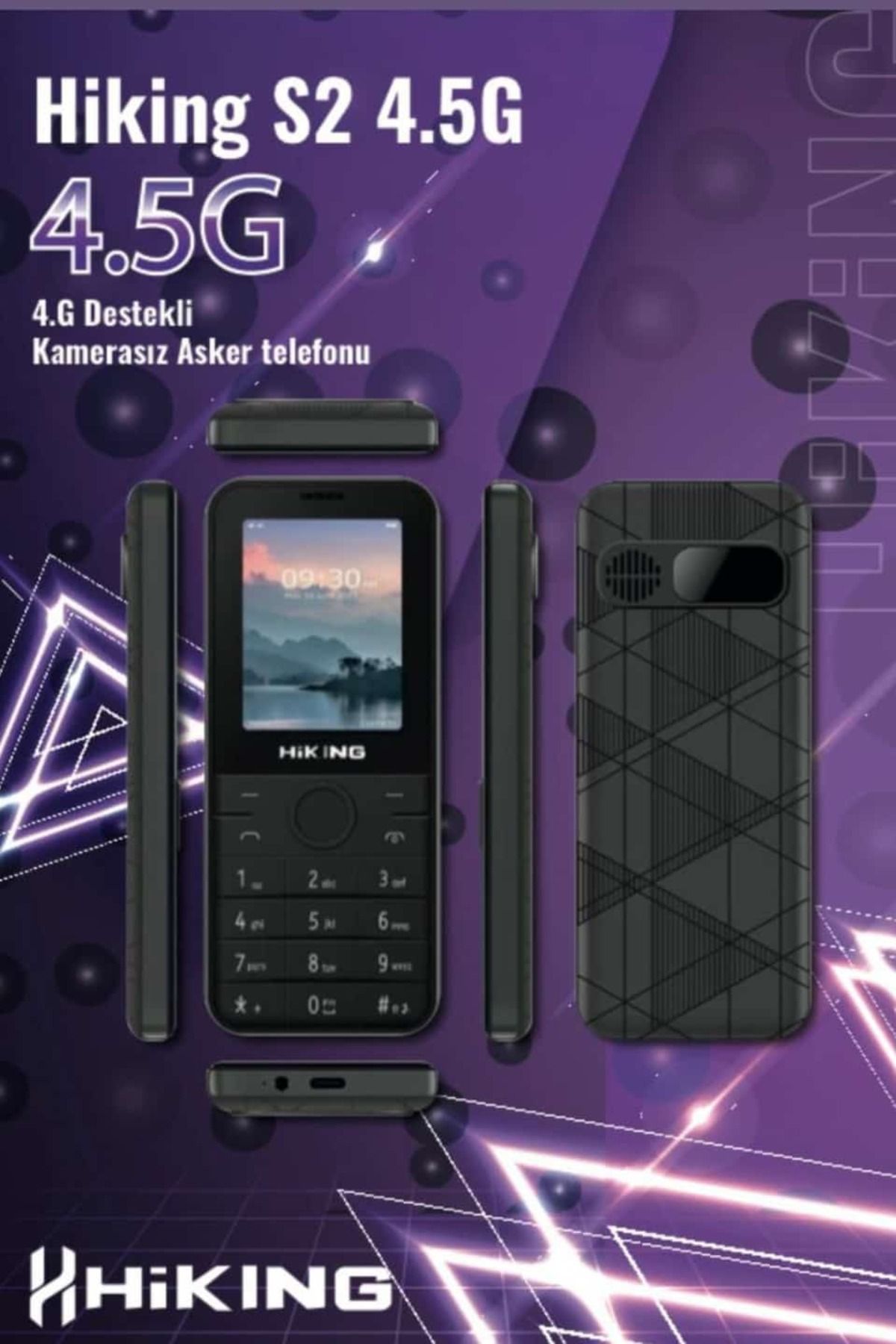 HİKİNG S2 Kamerasız Tuşlu Cep Telefonu