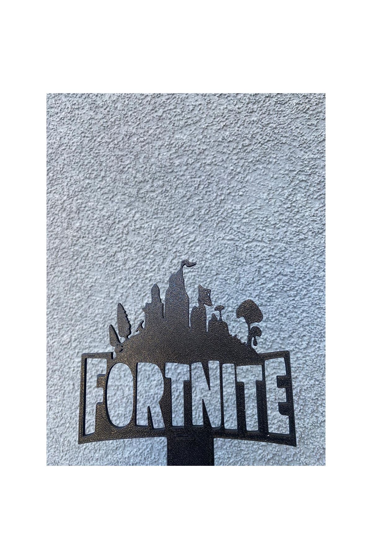 OEM Decoratiune Tort, "fortnite Adventure" Figurina Inspirata Din Joc, 12,3 X 12 Cm Negru - All Ages