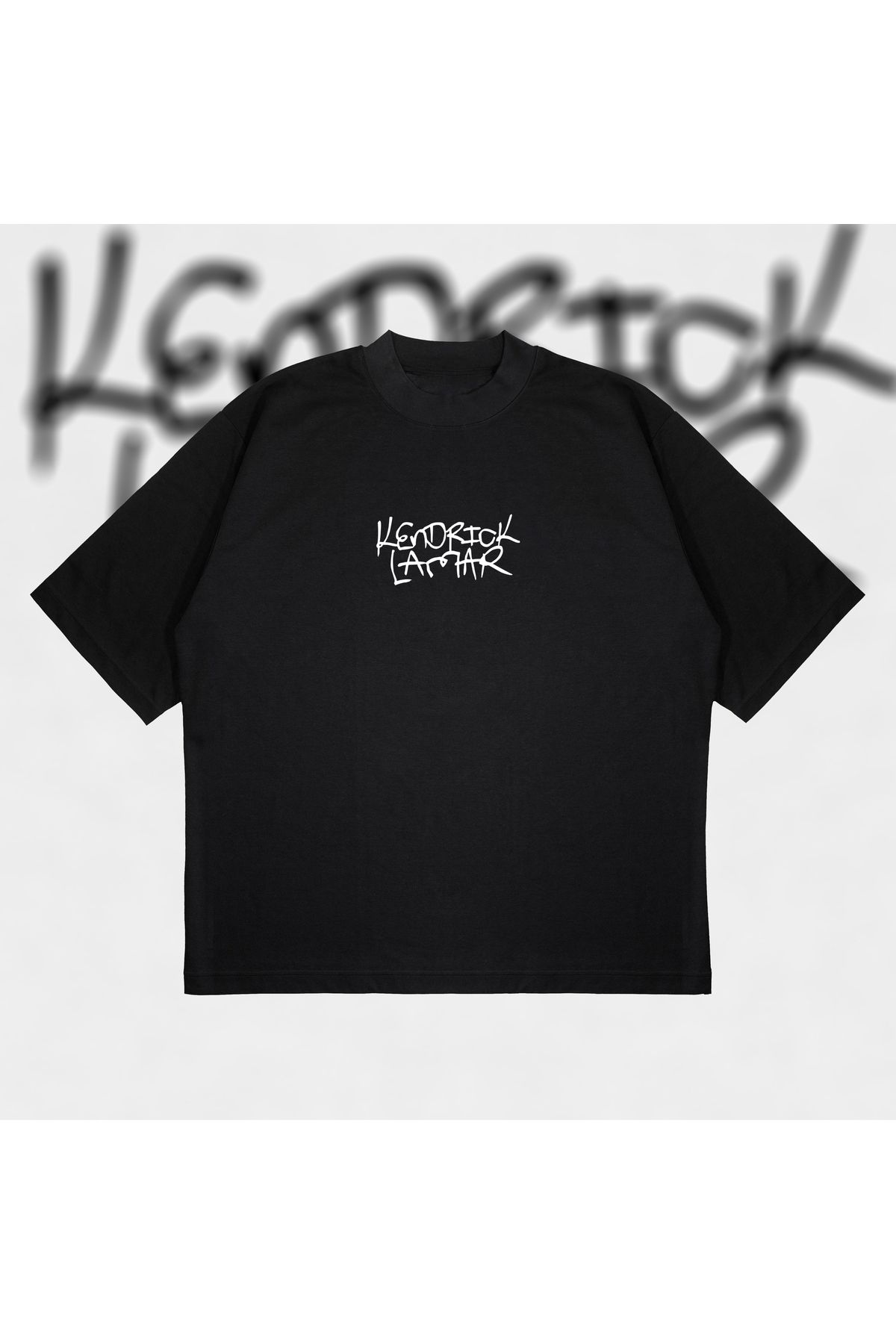 Tarzsokak Kendrick Lamar Basic Oversize Unisex Pamuklu Nefes Alan Kalın Kumaşlı