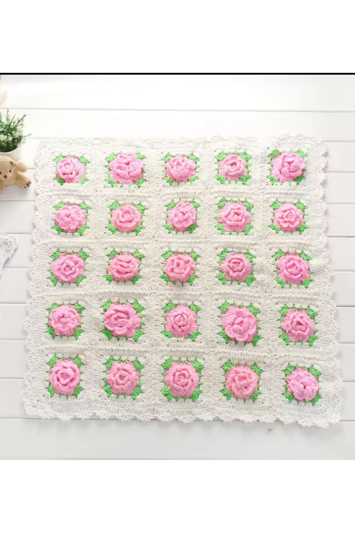 Butik ZA Handmade bebek çekimi battaniyesi