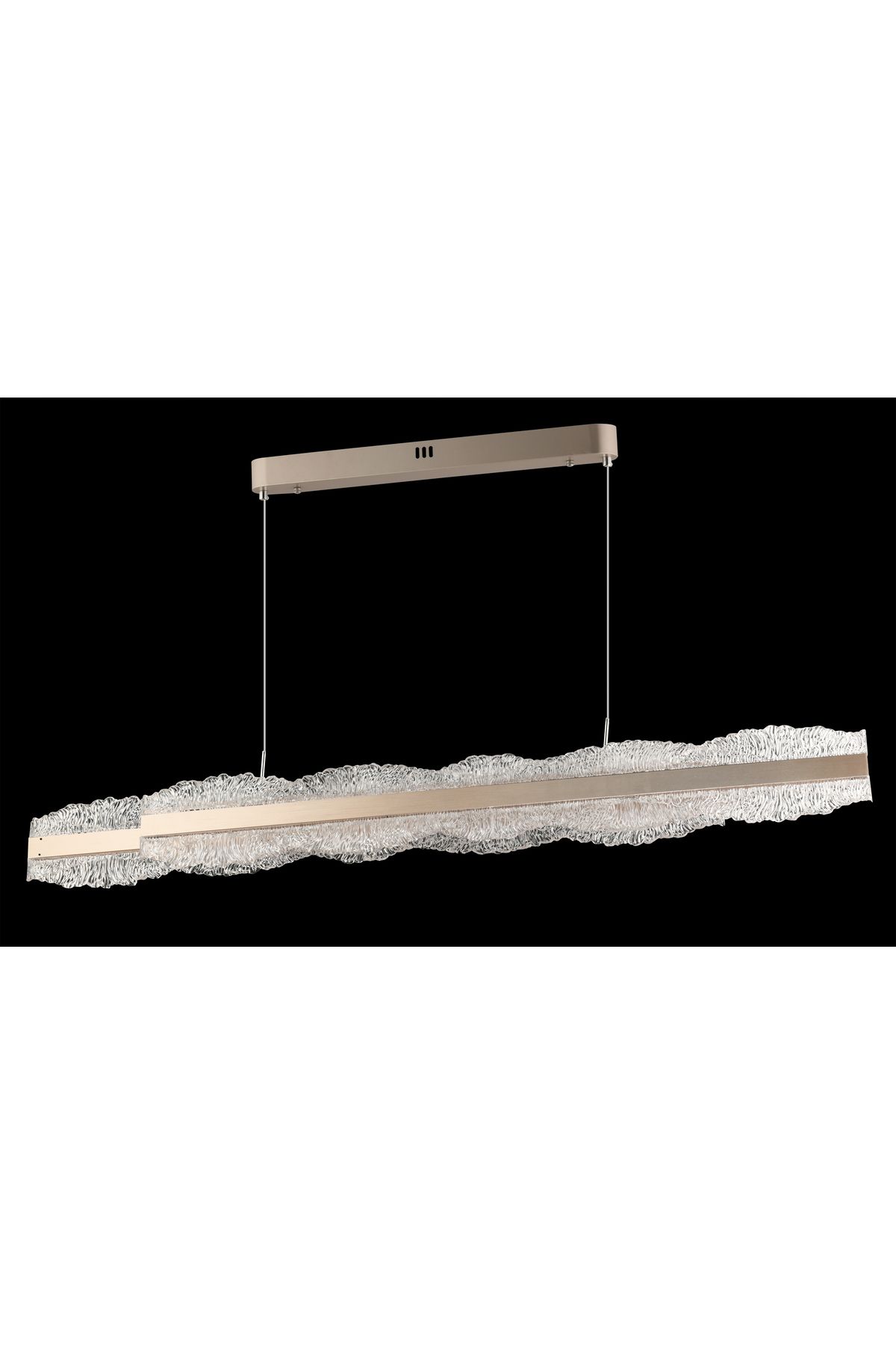 burenze Luxury Power Led Sarkıt Avize Bronze Gövde 120cm Genişlik
