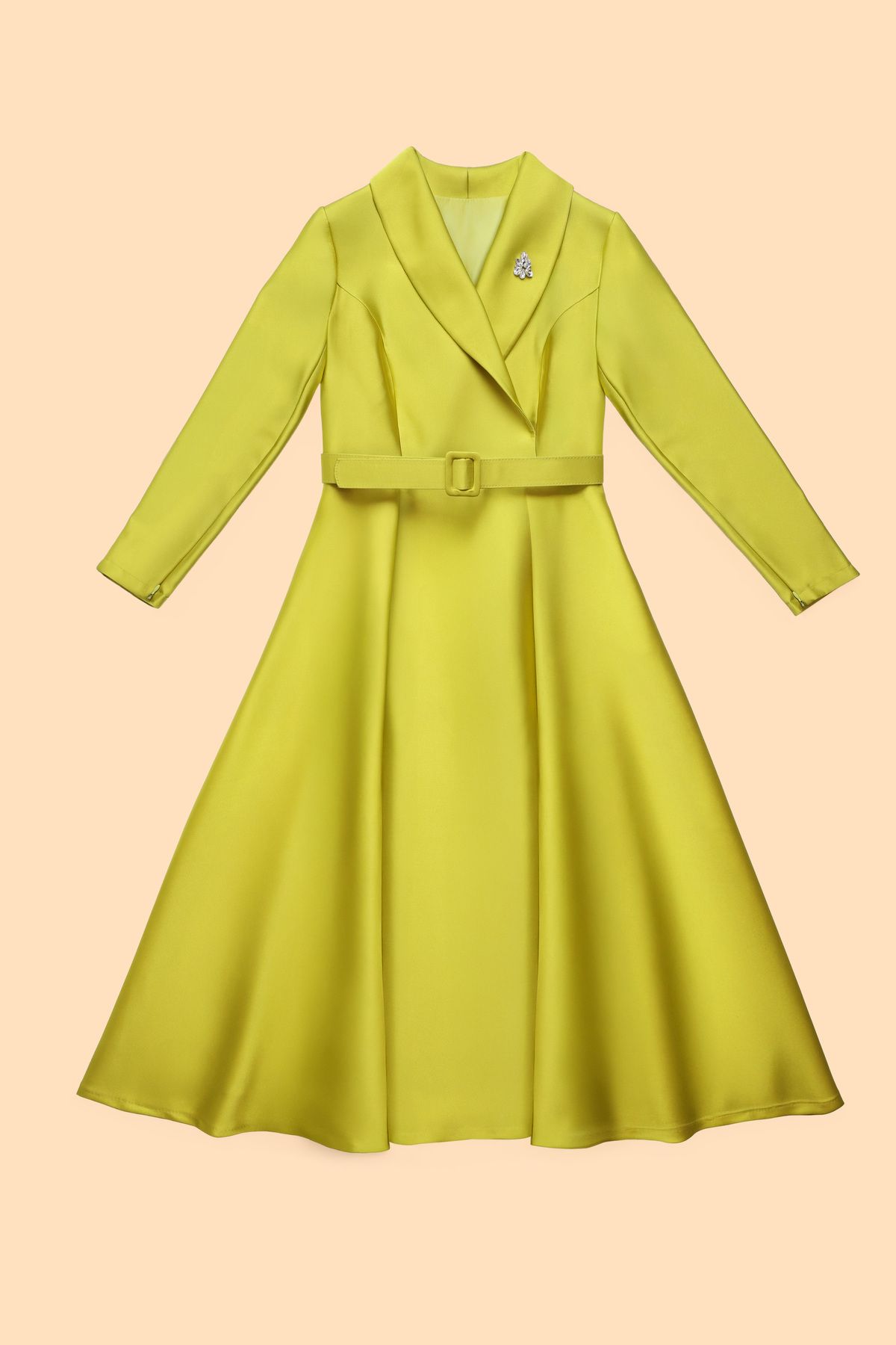 Senna Design Kadın Catwalk Elbise - Mimoza