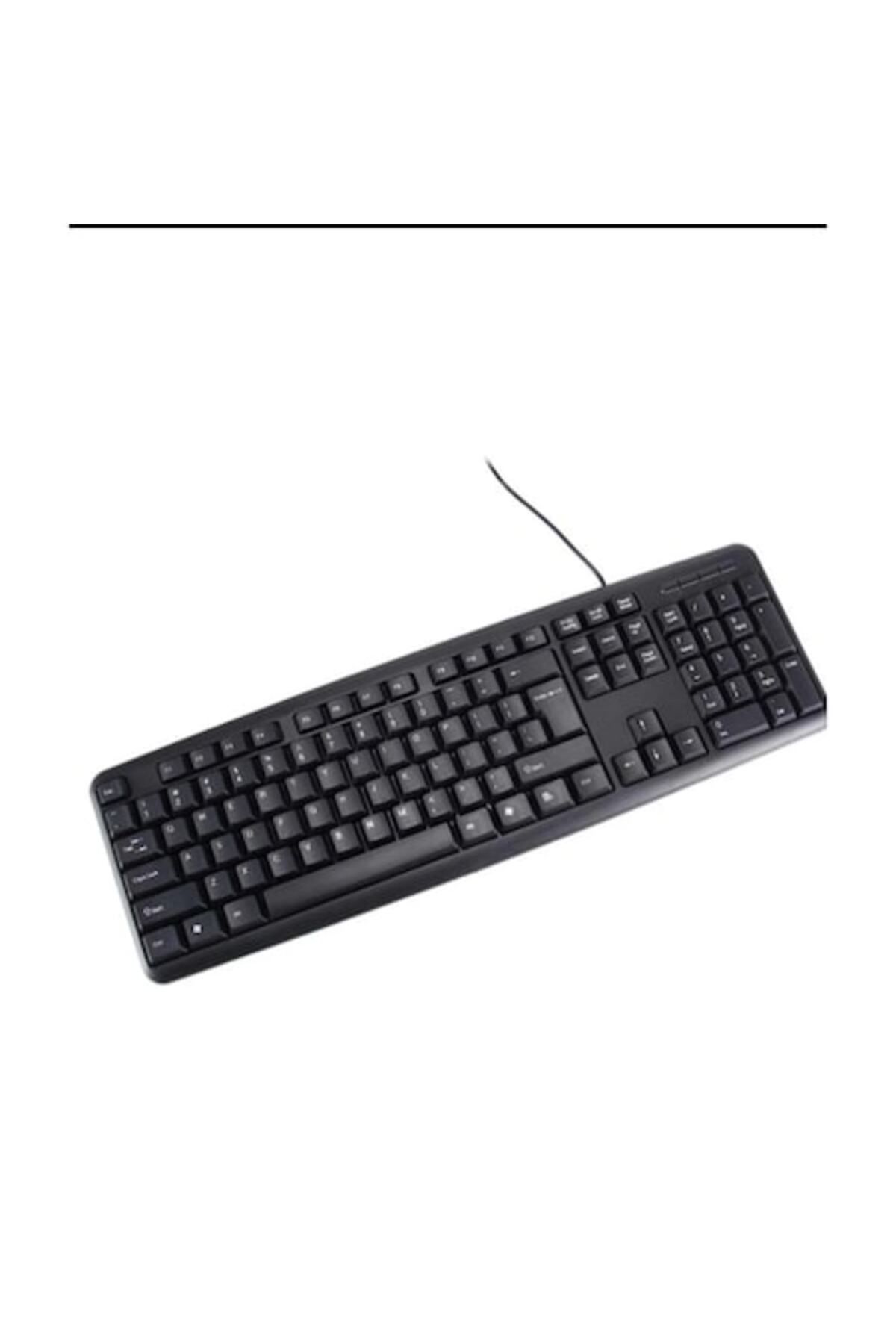OEM-Classic Wired Usb Keyboard With 104 Keys – Fast And Comfortable Performance For Office, Black 1