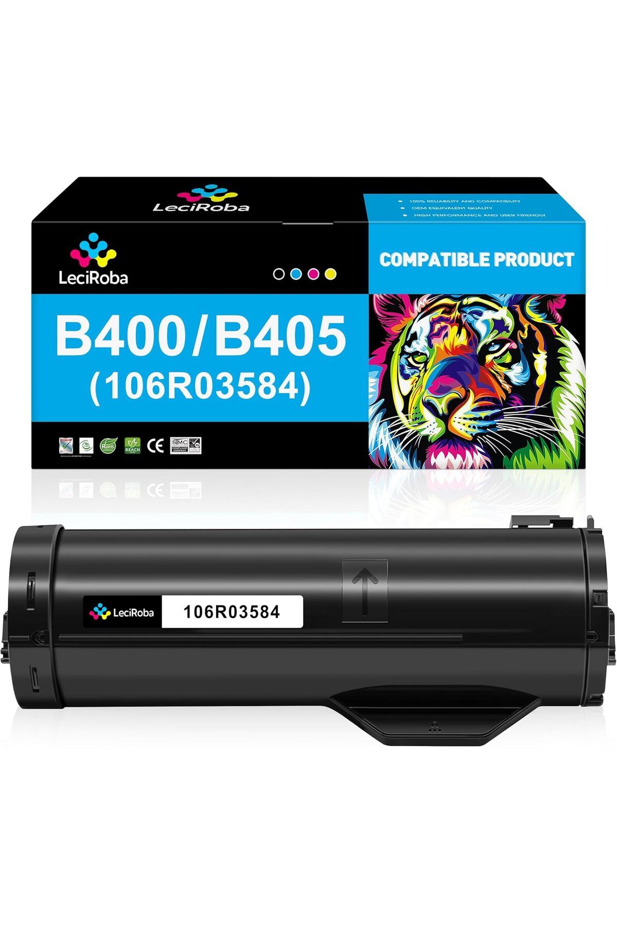 Xerox MUADİL VersaLink B400 B400N B400DN B405 B405DN Printer (1-Pack, Blac