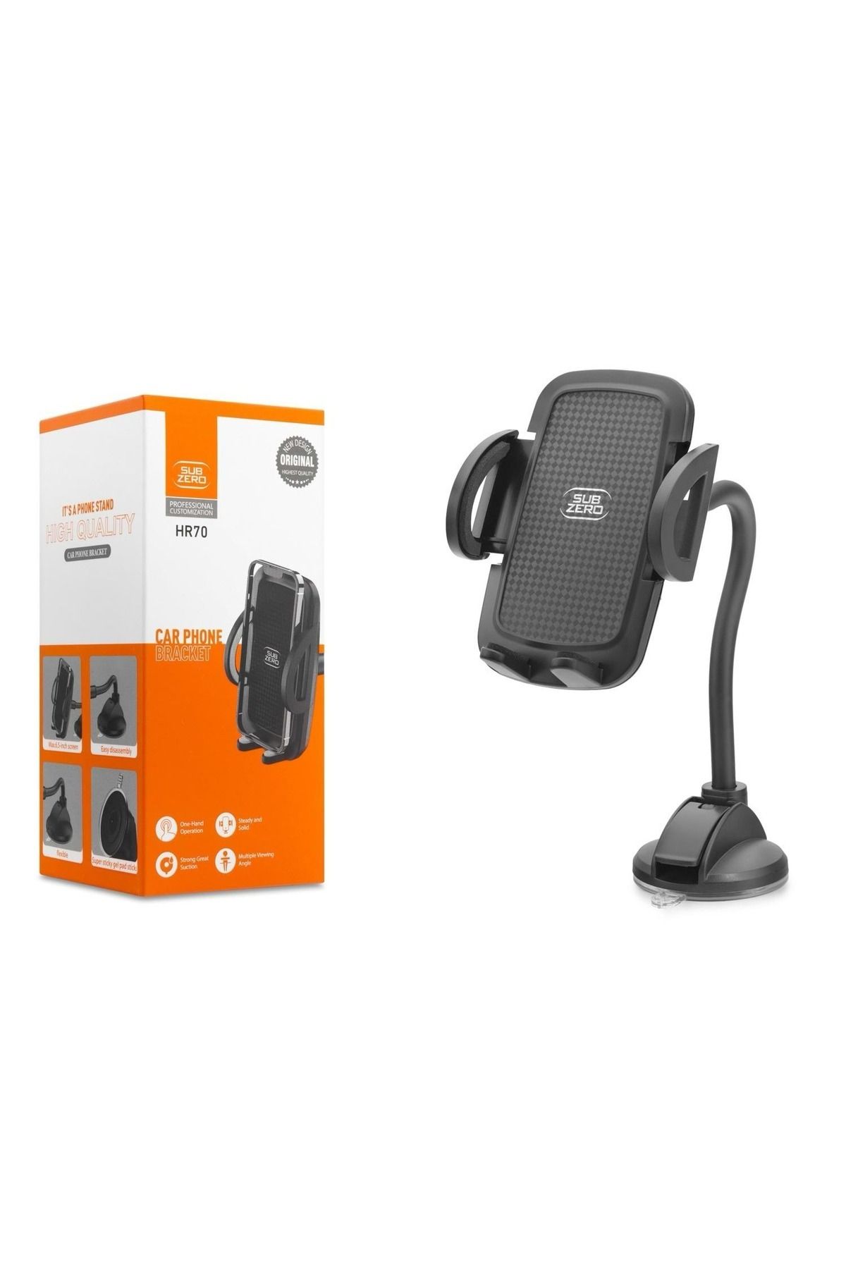 hope try ARAÇ İÇİ PREMİUM TELEFON TUTUCU SUBZERO HR 70